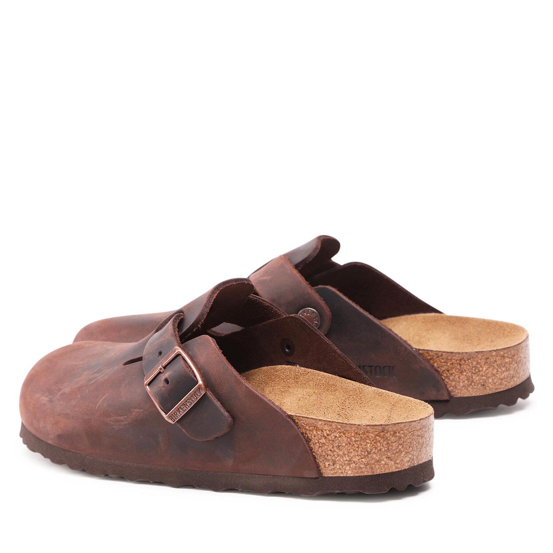 Birkenstock Чехли Boston Bs 860133 Кафяв - Pepit.bg