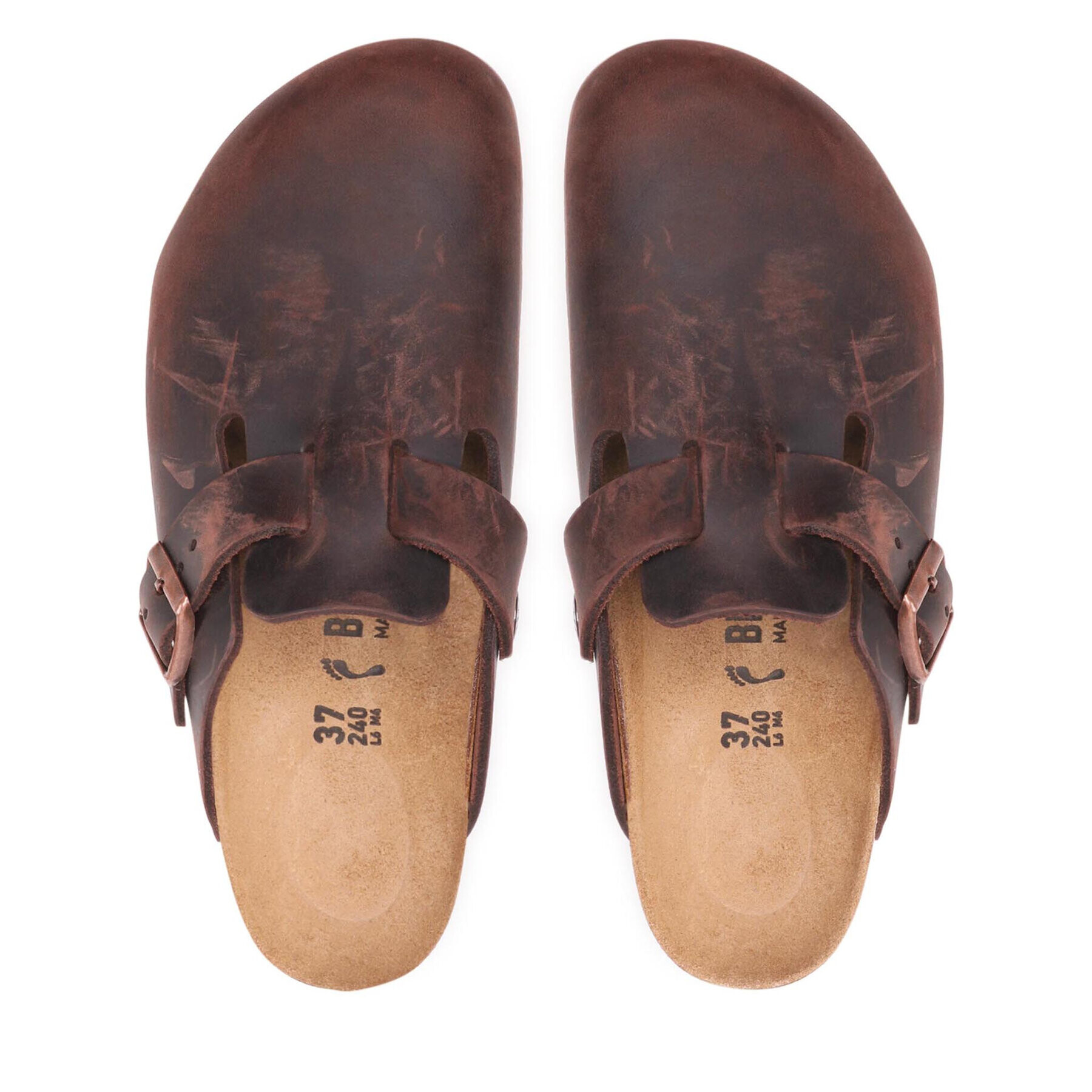 Birkenstock Чехли Boston Bs 860133 Кафяв - Pepit.bg