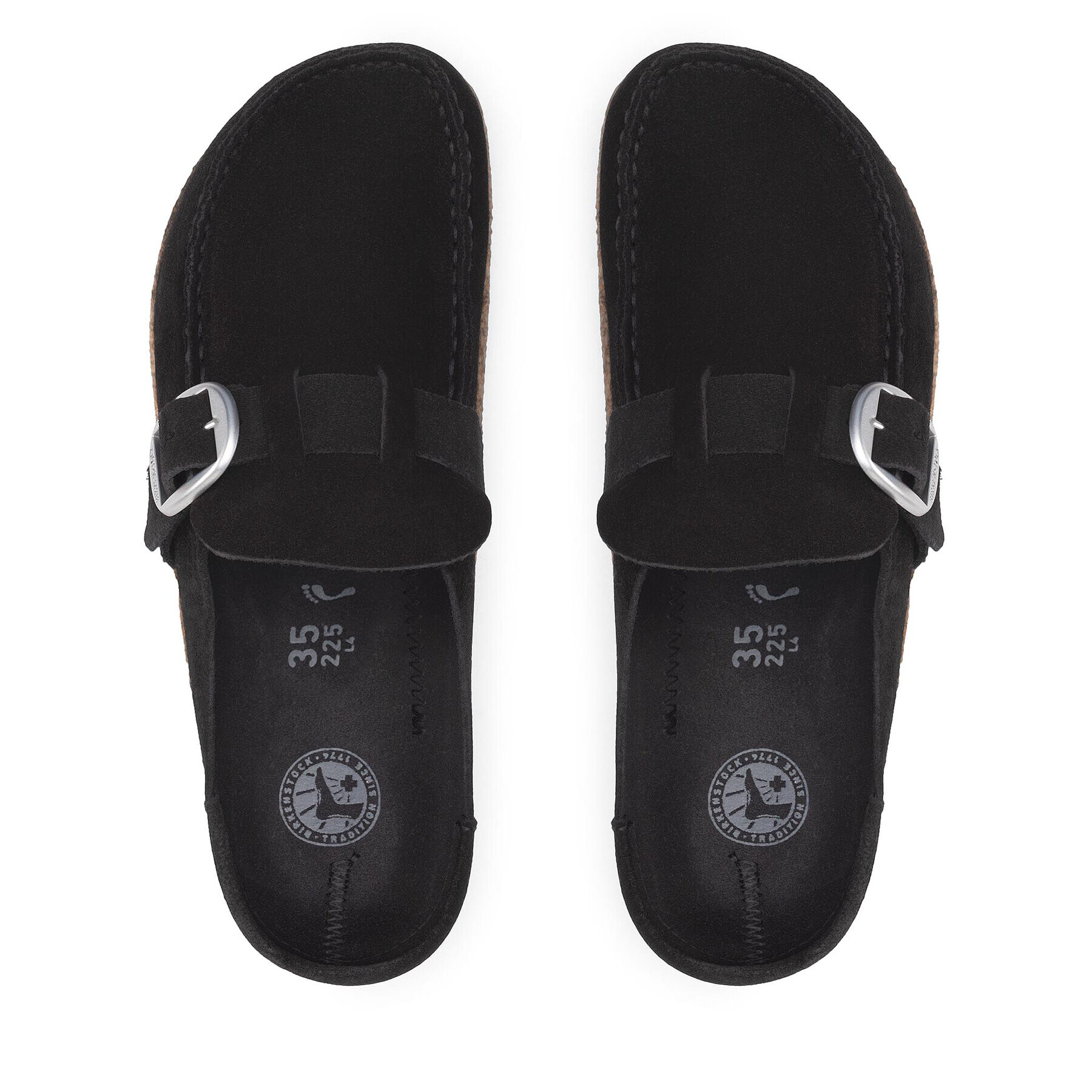 Birkenstock Чехли Buckley 1017826 Черен - Pepit.bg