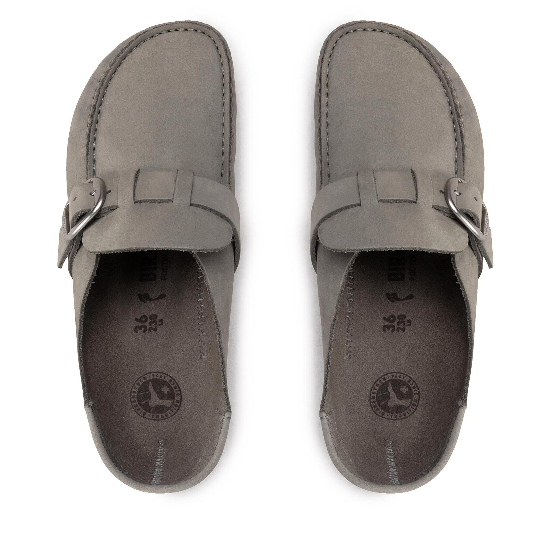 Birkenstock Чехли Buckley 1023649 Сив - Pepit.bg