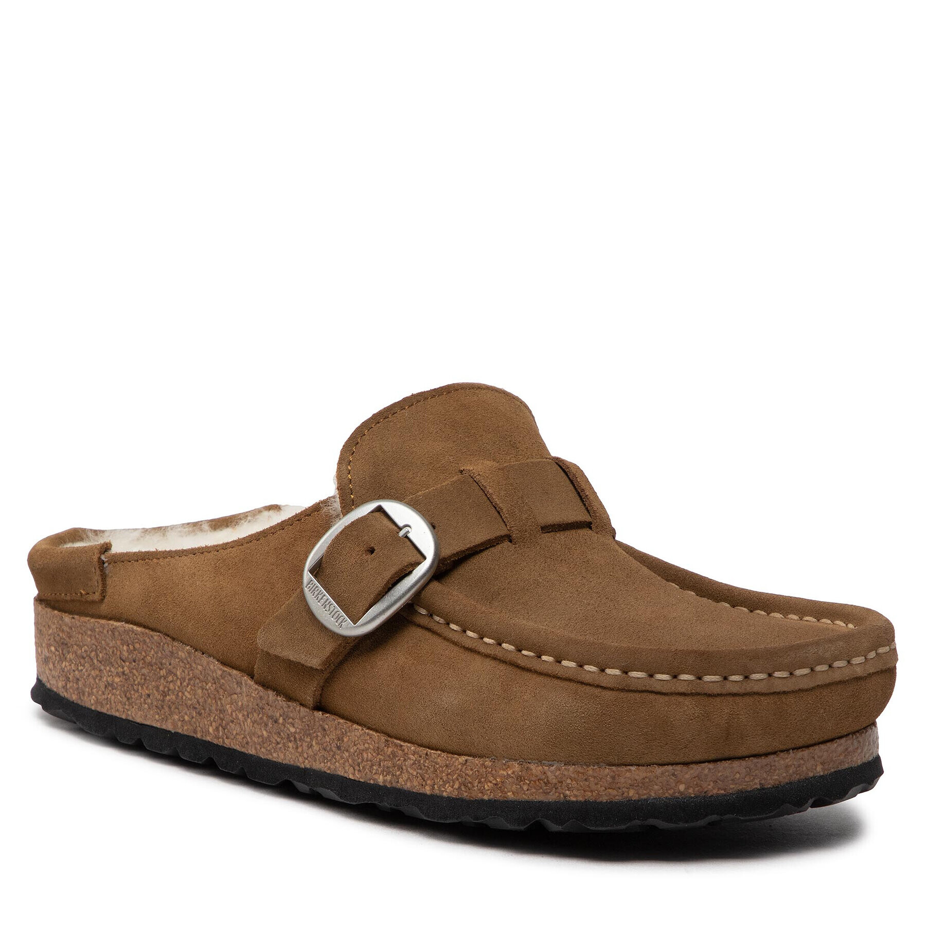 Birkenstock Чехли Buckley Shearling 1018127 Бежов - Pepit.bg