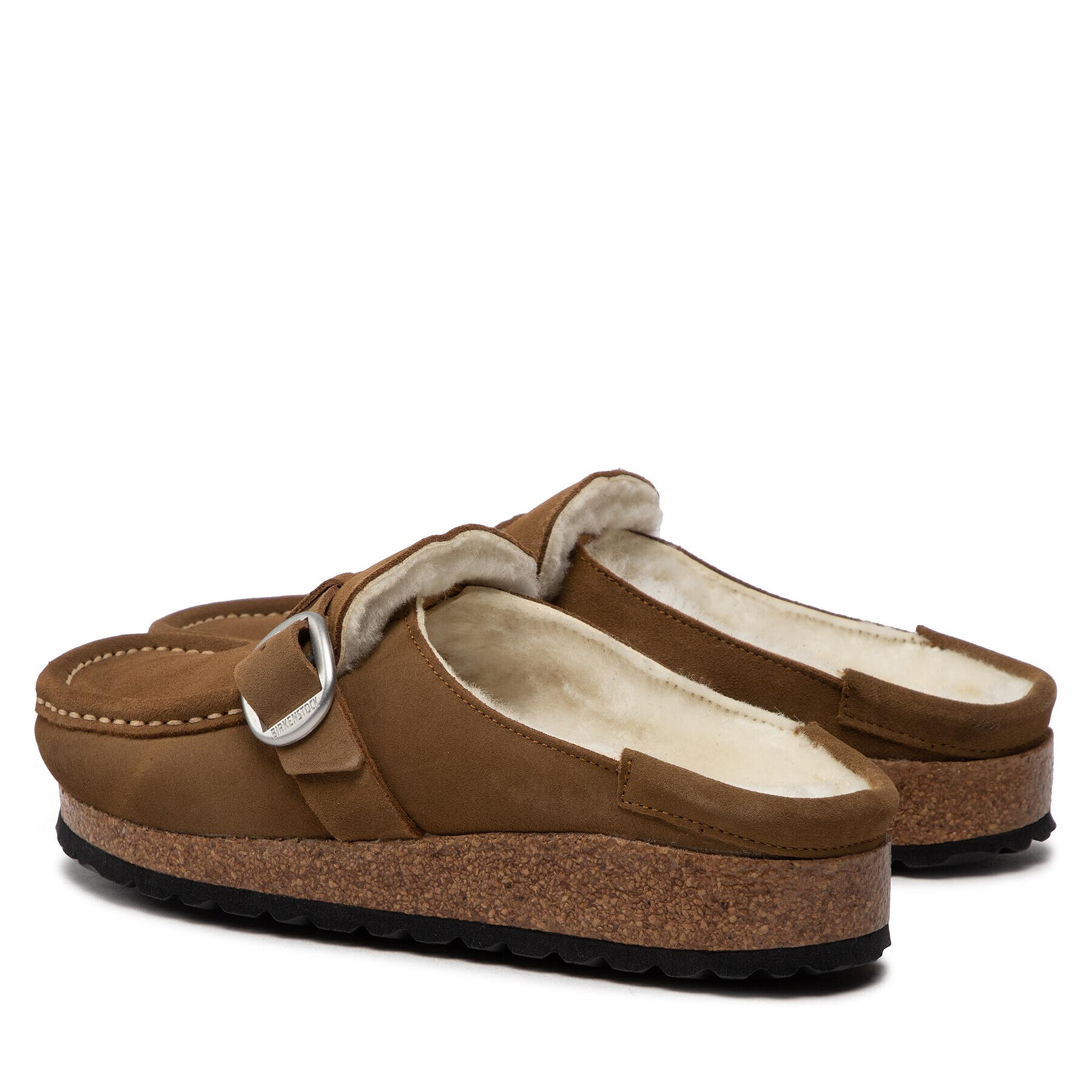 Birkenstock Чехли Buckley Shearling 1018127 Бежов - Pepit.bg