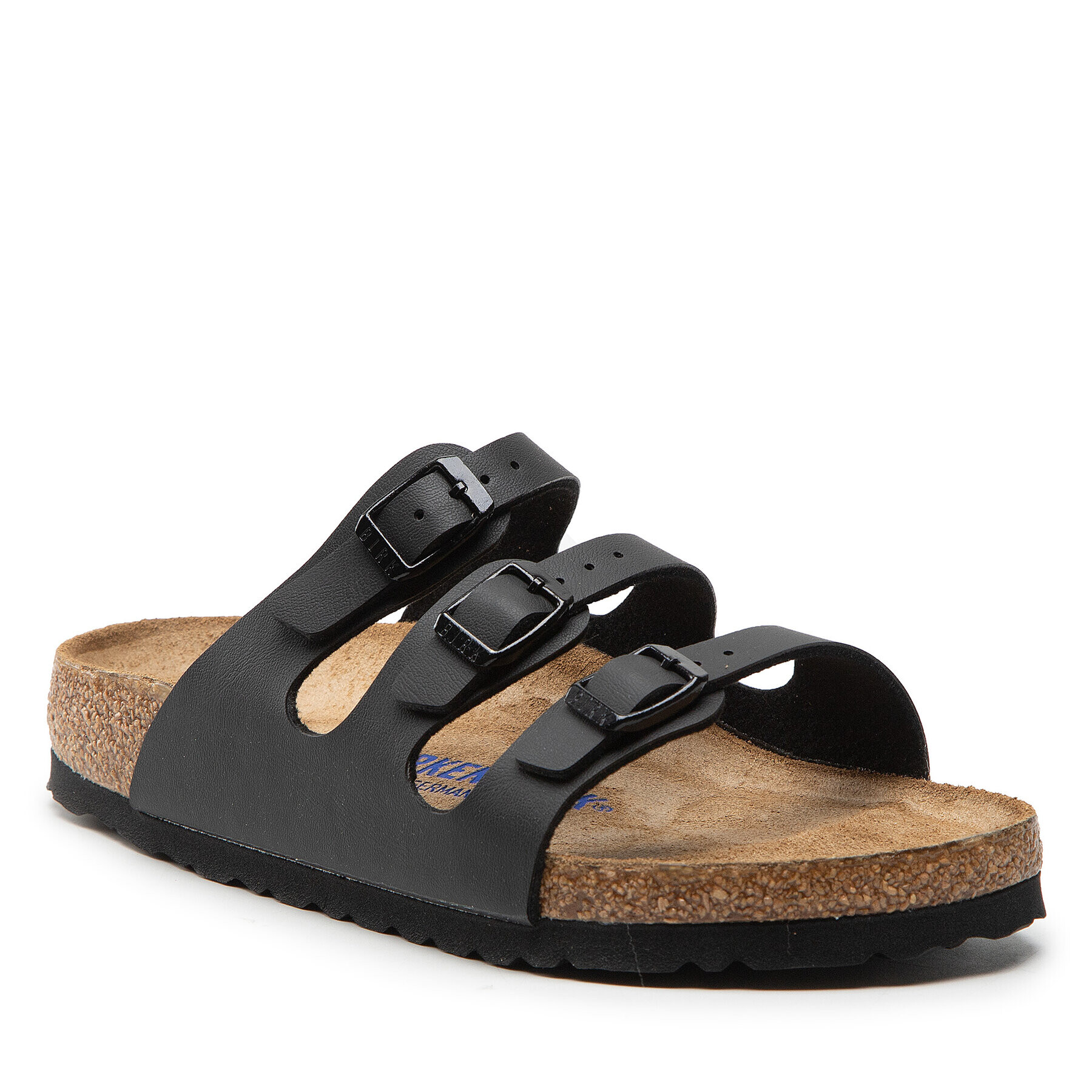 Birkenstock Чехли Florida Bs 53013 Черен - Pepit.bg