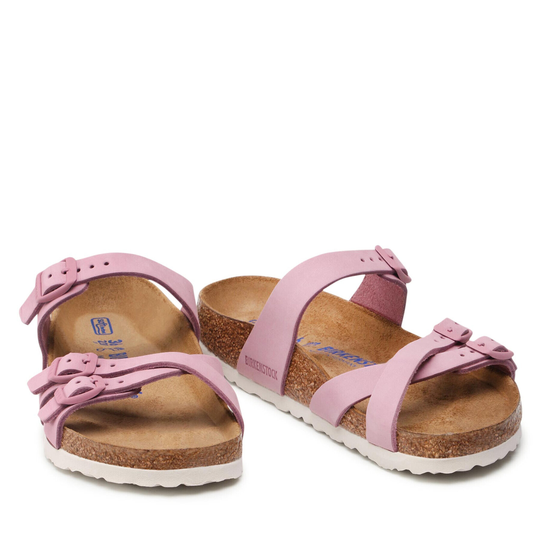 Birkenstock Чехли Franca 1021407 Розов - Pepit.bg