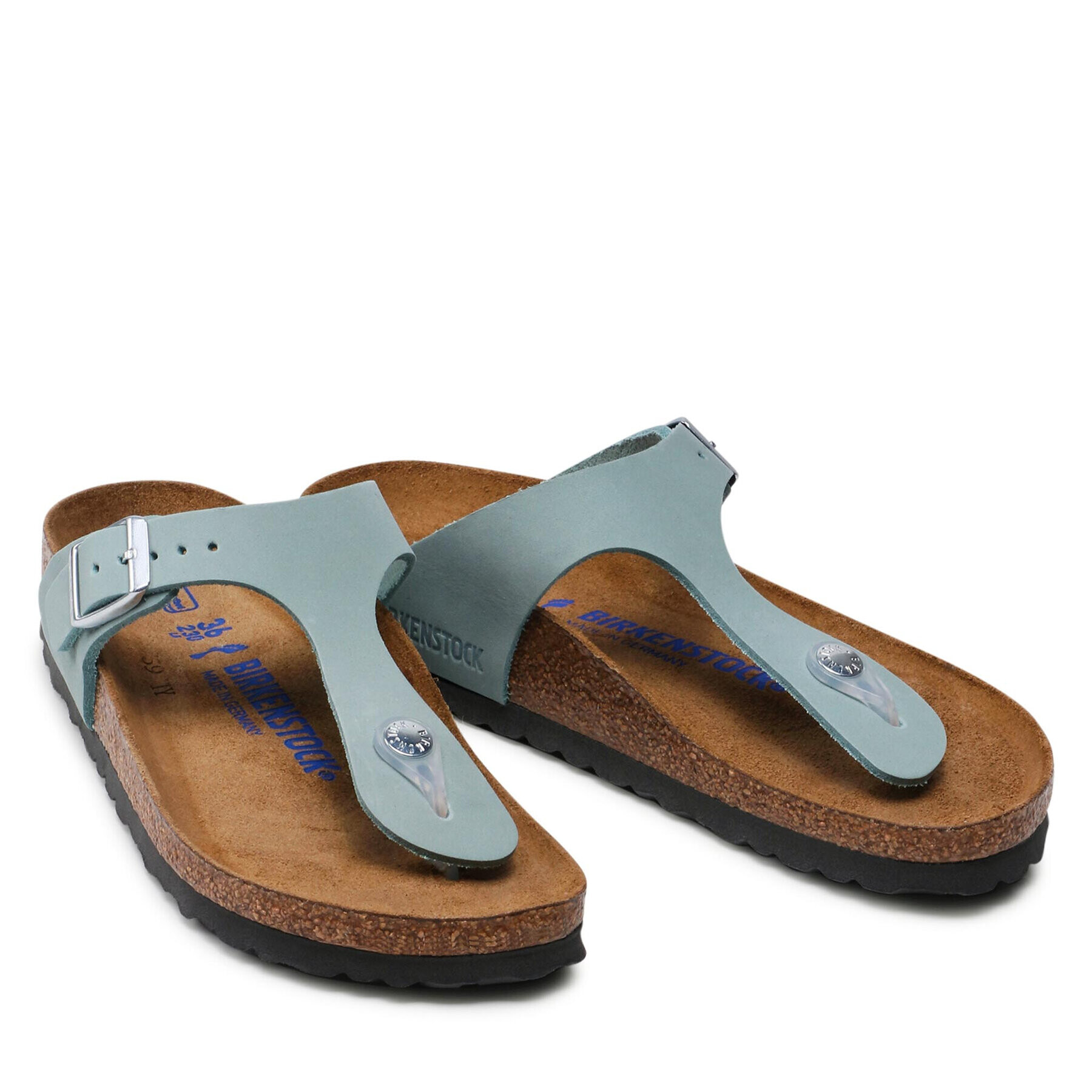 Birkenstock Чехли Gizeh Bs 1021719 Син - Pepit.bg