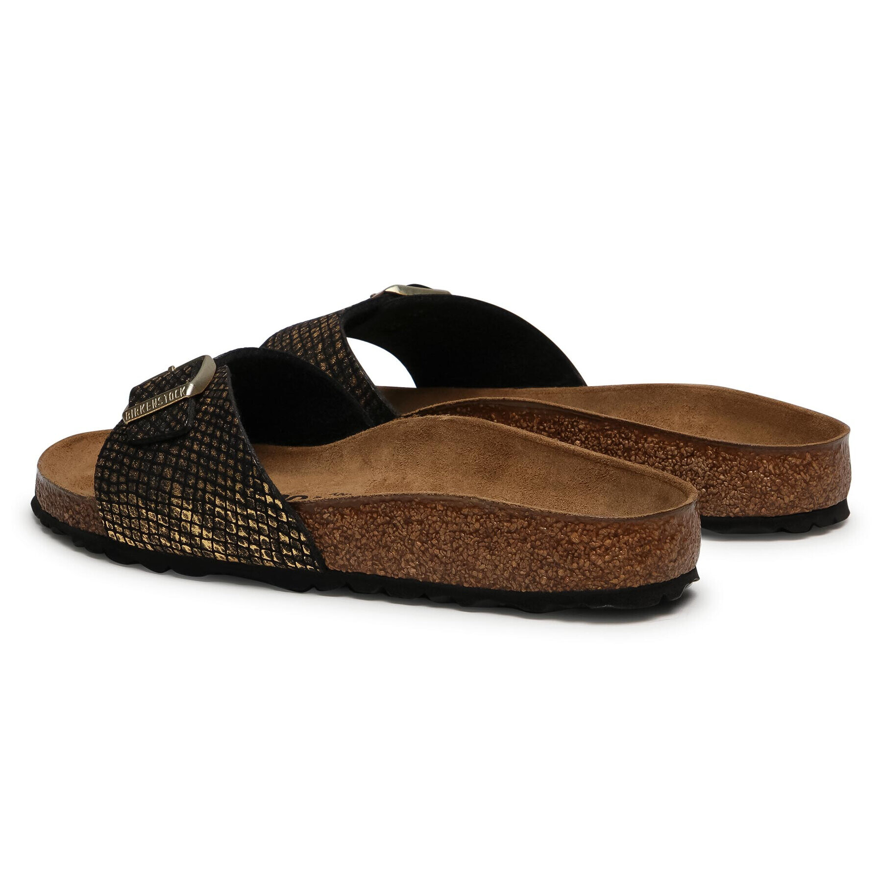 Birkenstock Чехли Madrid BS 1018666 Златист - Pepit.bg