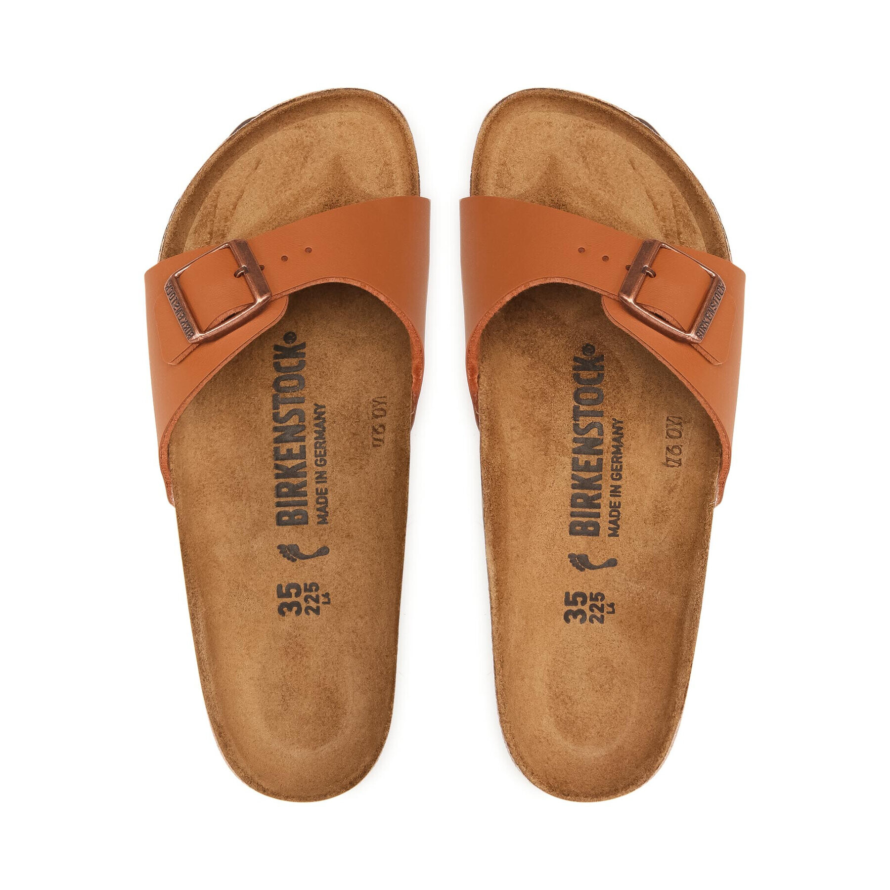 Birkenstock Чехли Madrid Bs 1019713 Кафяв - Pepit.bg