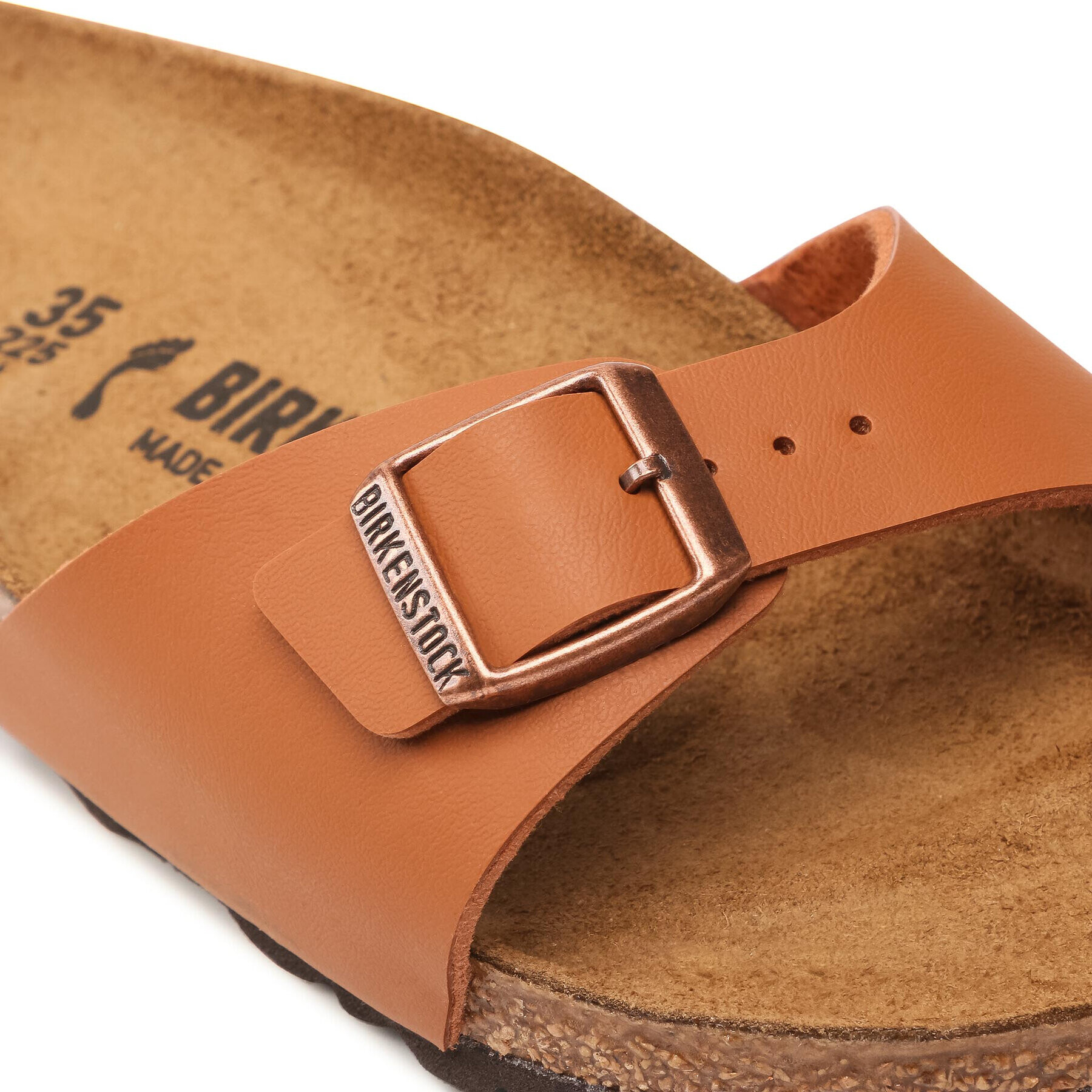 Birkenstock Чехли Madrid Bs 1019713 Кафяв - Pepit.bg