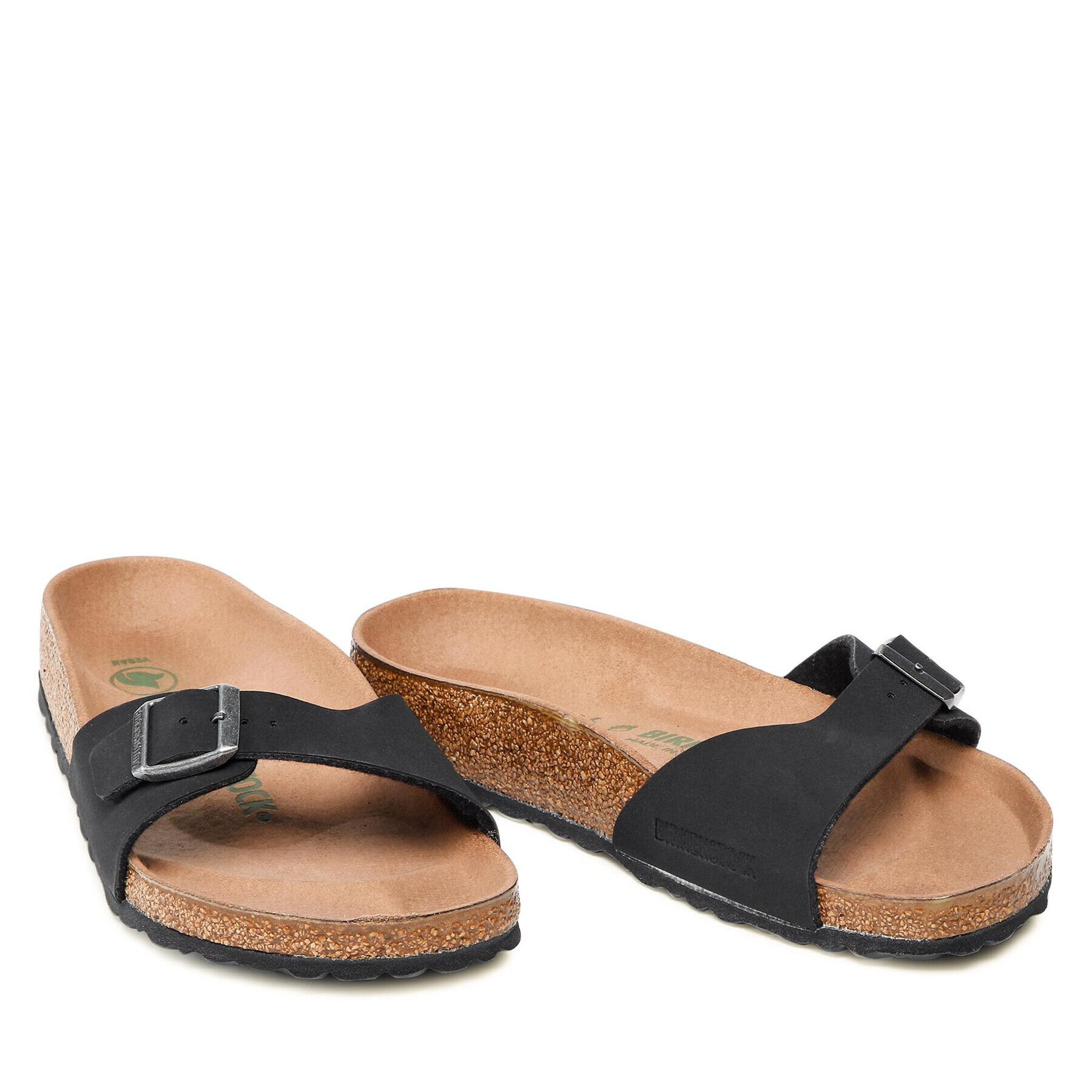 Birkenstock Чехли Madrid Bs 1019969 Черен - Pepit.bg