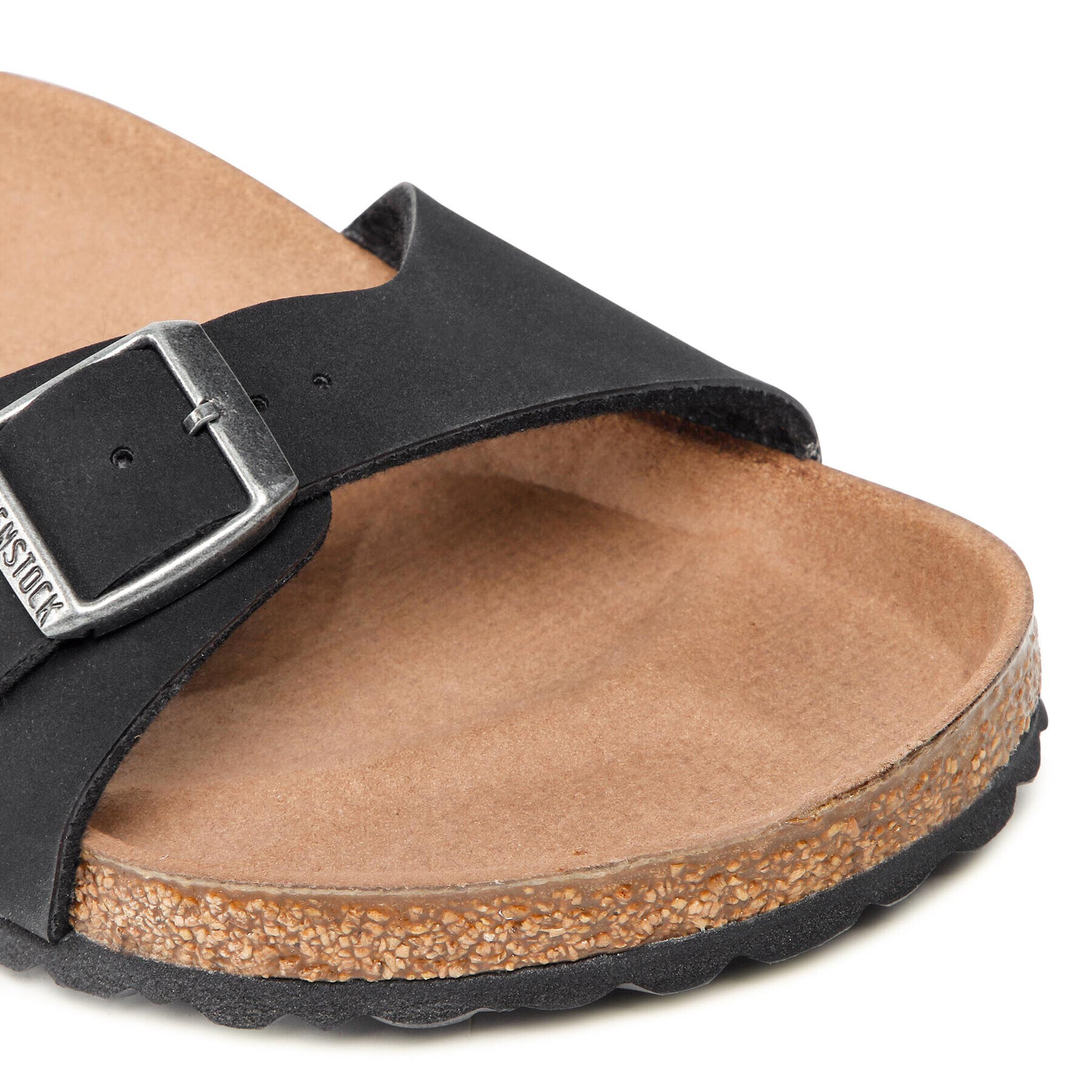 Birkenstock Чехли Madrid Bs 1019969 Черен - Pepit.bg