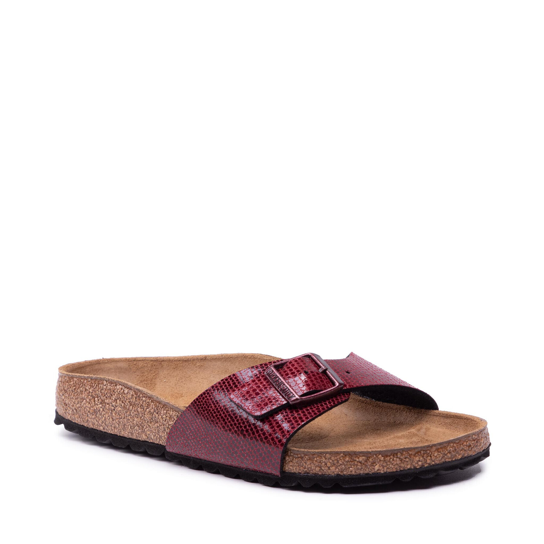 Birkenstock Чехли Madrid Bs 1020108 Бордо - Pepit.bg