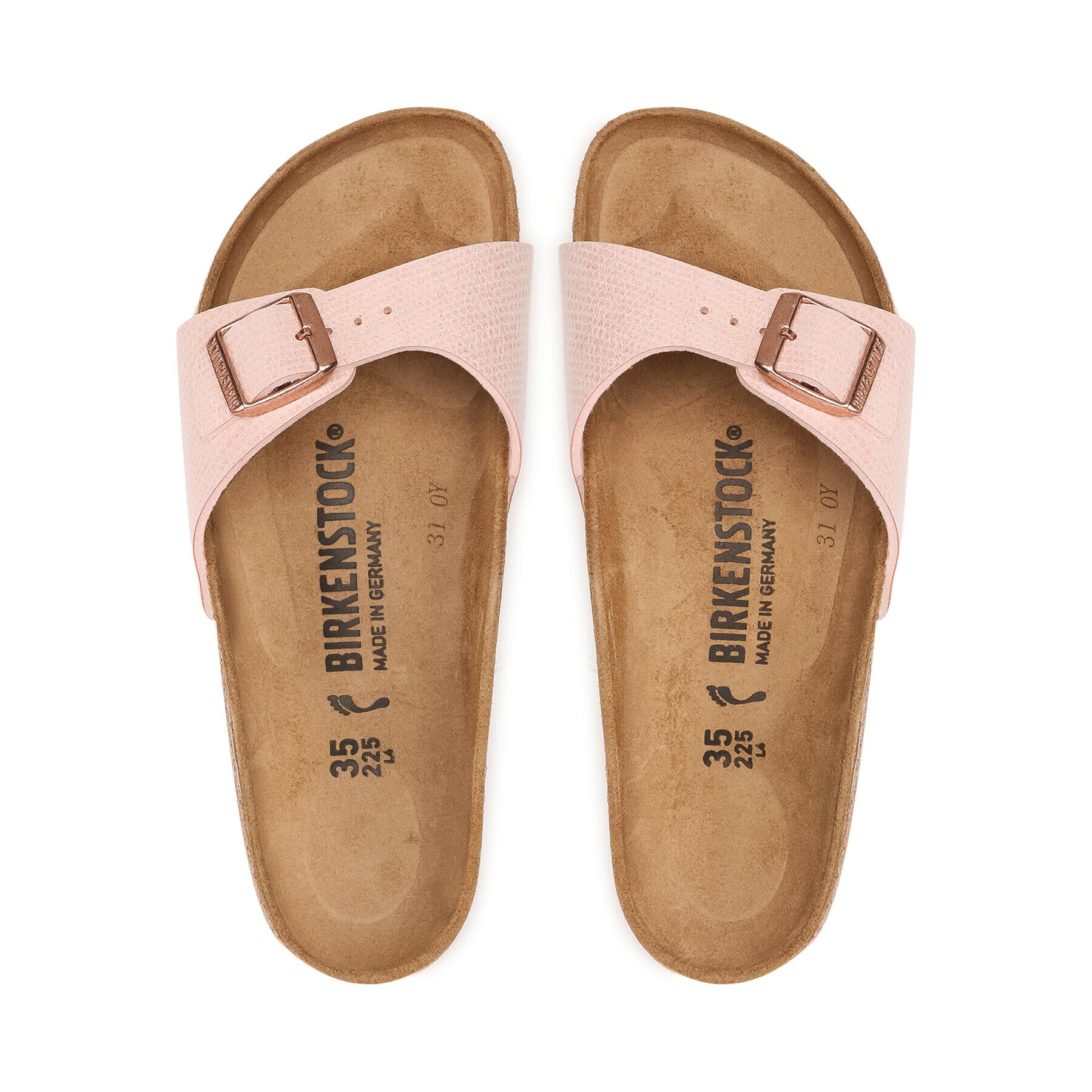 Birkenstock Чехли Madrid Bs 1020134 Розов - Pepit.bg