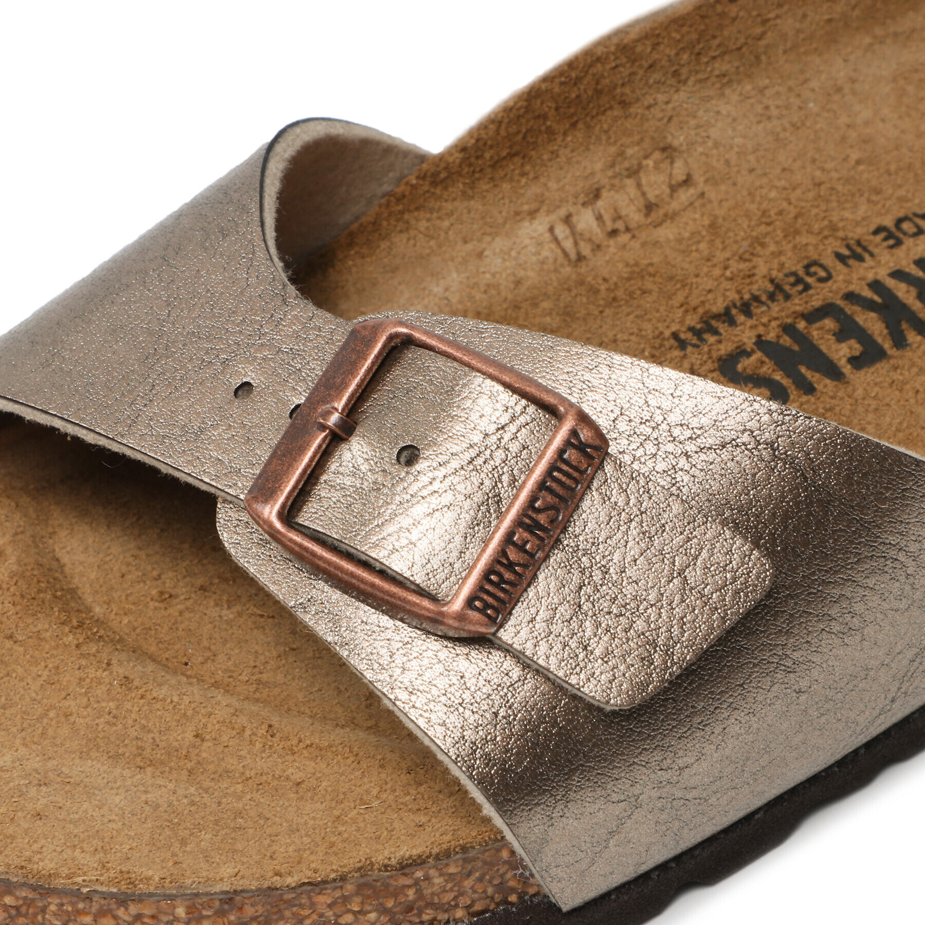Birkenstock Чехли Madrid Bs 1020632 Златист - Pepit.bg