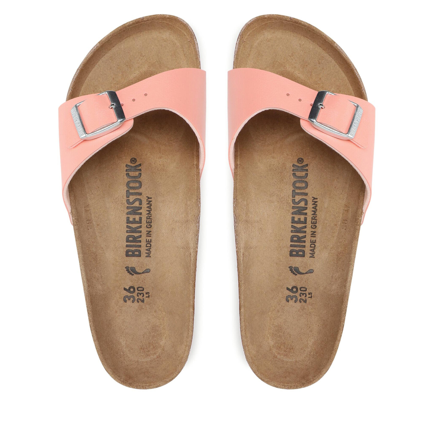 Birkenstock Чехли Madrid Bs 1021510 Розов - Pepit.bg