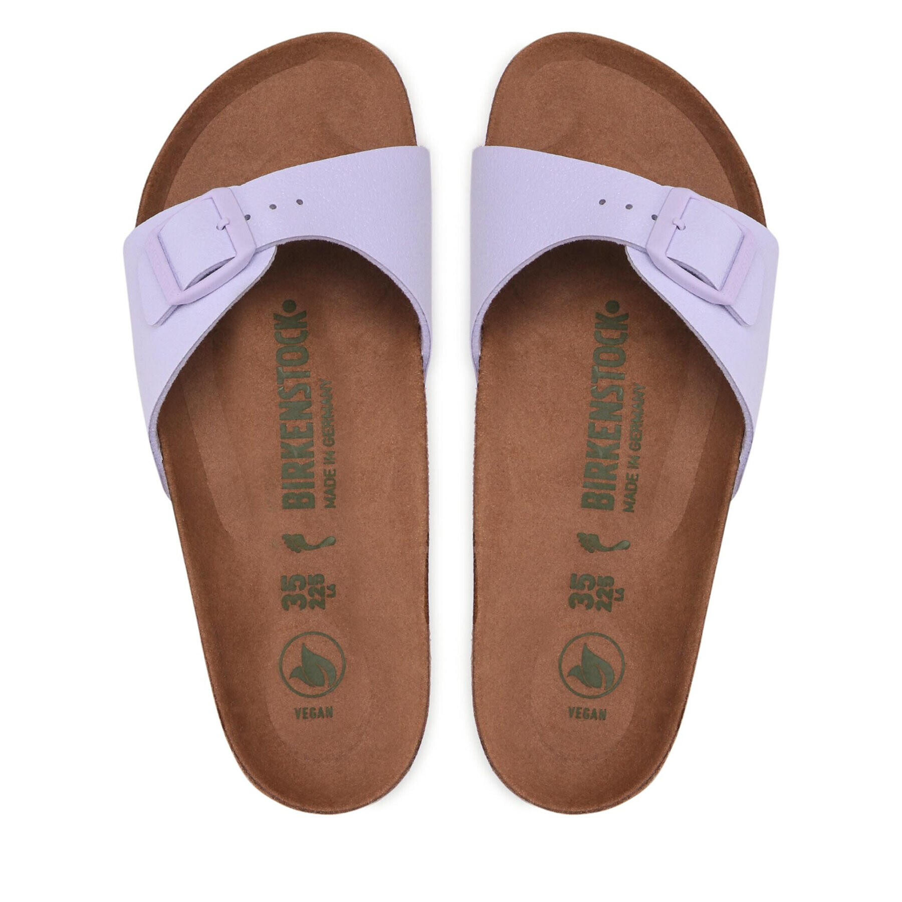 Birkenstock Чехли Madrid Bs 1022741 Виолетов - Pepit.bg