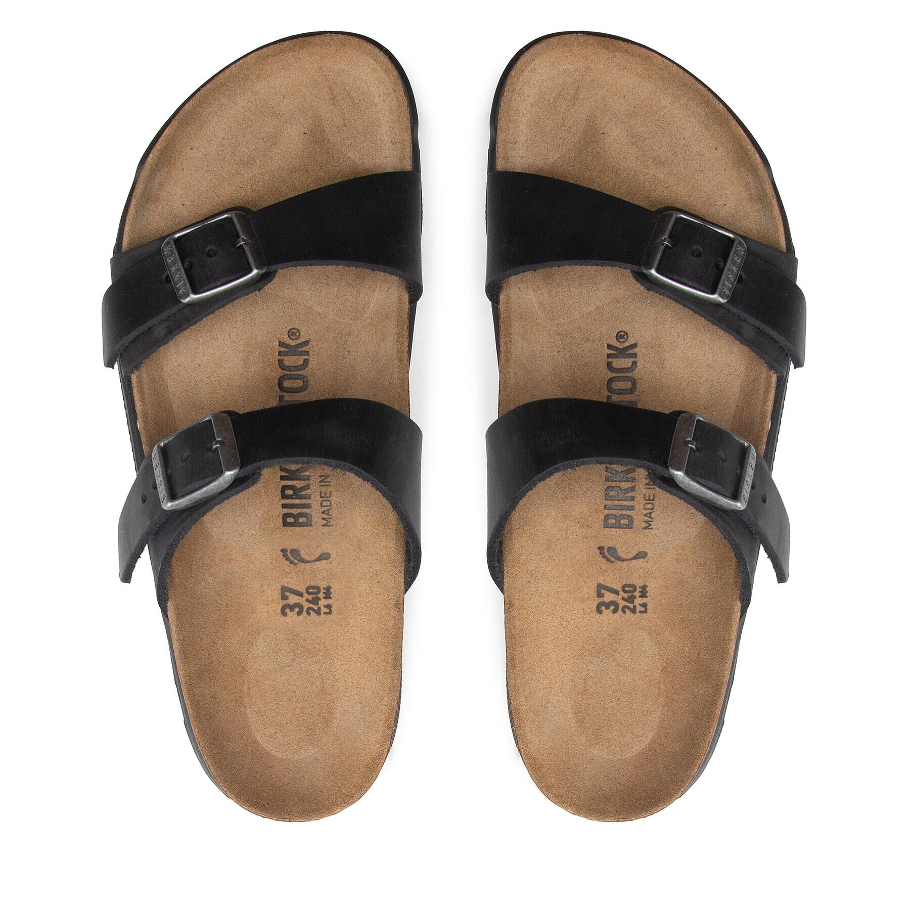 Birkenstock Чехли Sierra Ct 1018704 Черен - Pepit.bg