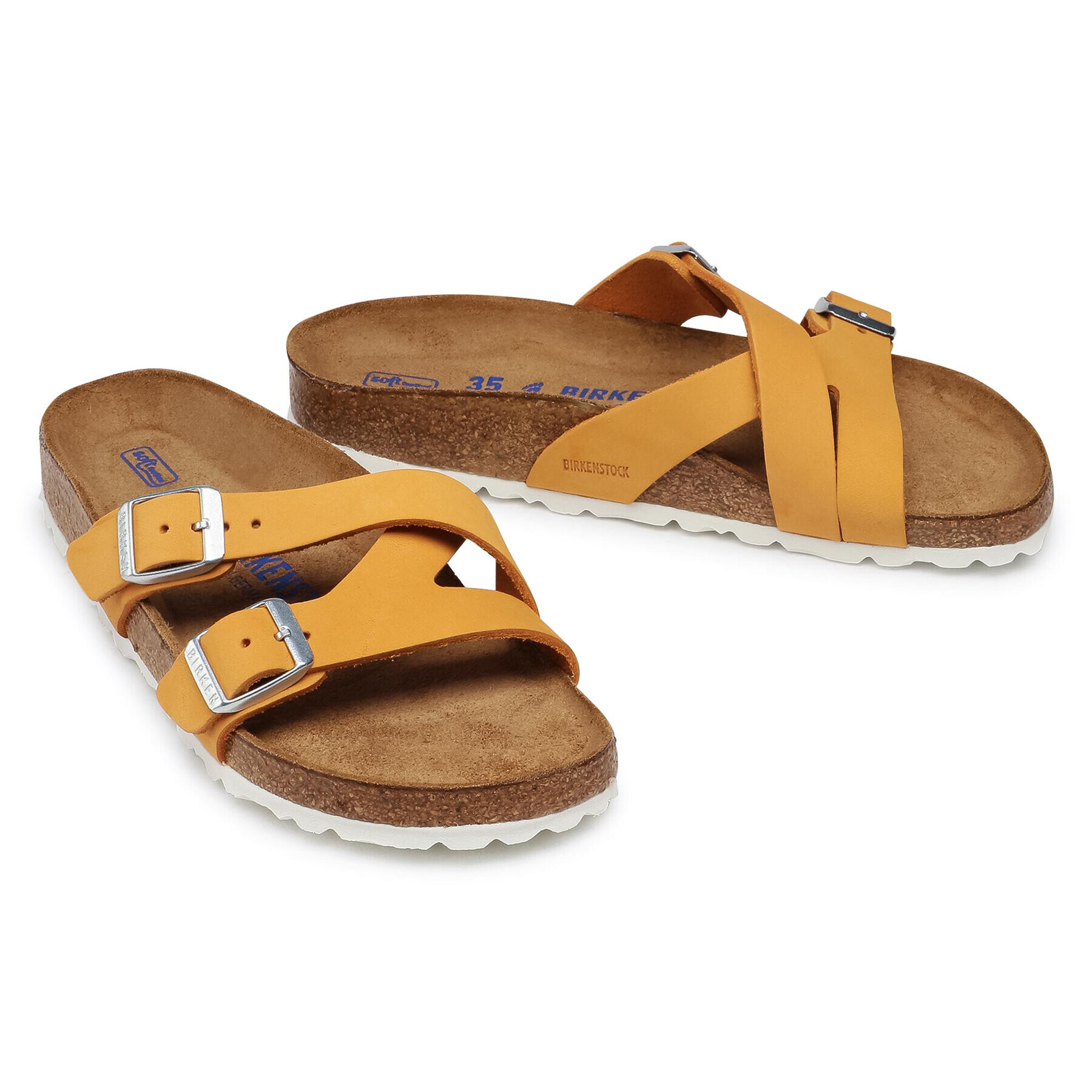 Birkenstock Чехли Yao Balance 1018804 Жълт - Pepit.bg