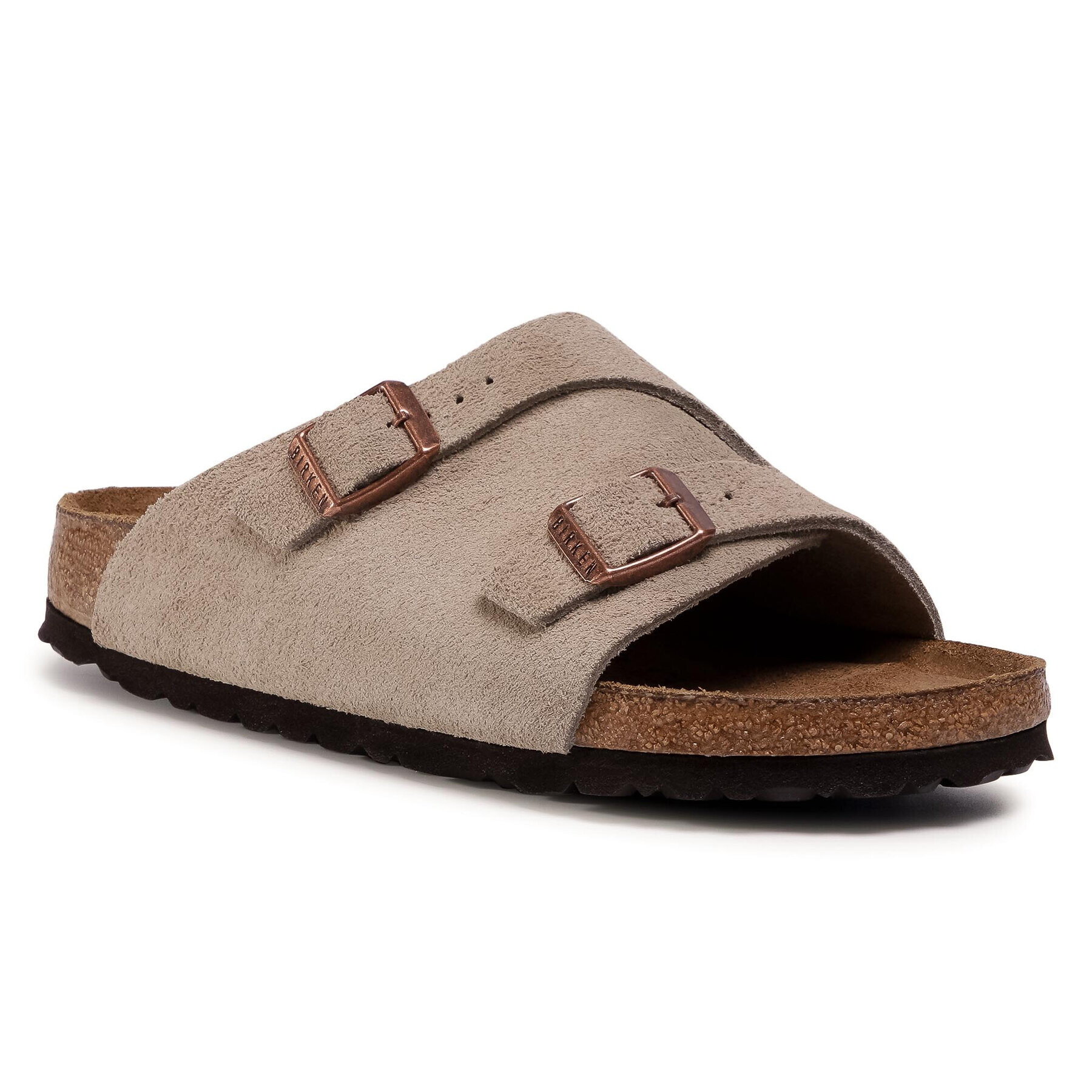 Birkenstock Чехли Zurich Bs 1009533 Бежов - Pepit.bg