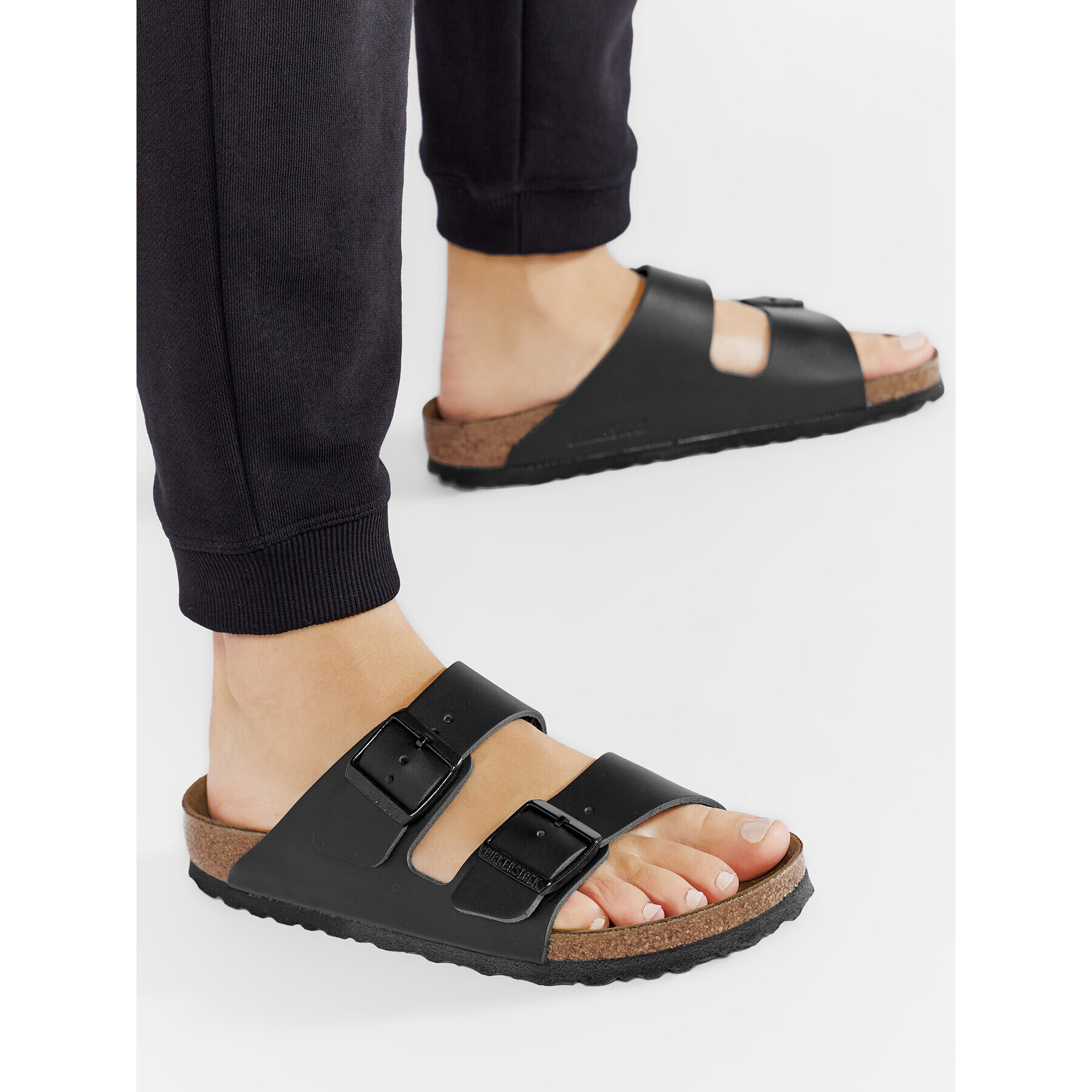 Birkenstock Чехли Arizona 0051193 Черен - Pepit.bg