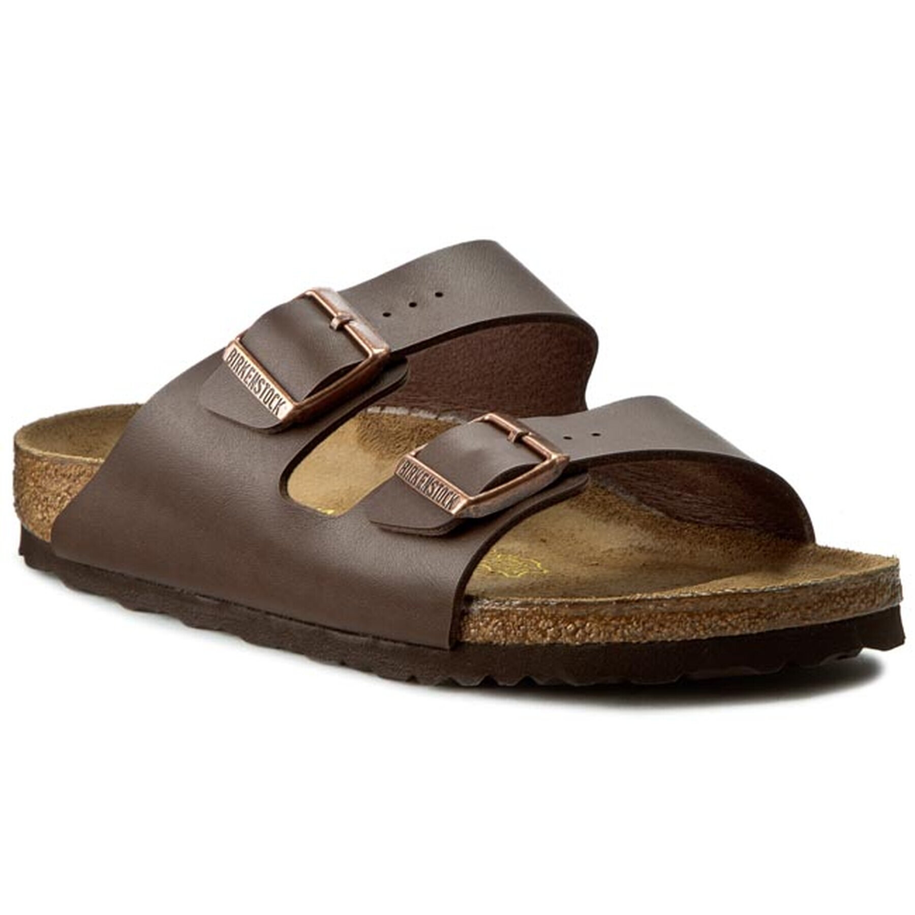 Birkenstock Чехли Arizona 0051703 Кафяв - Pepit.bg