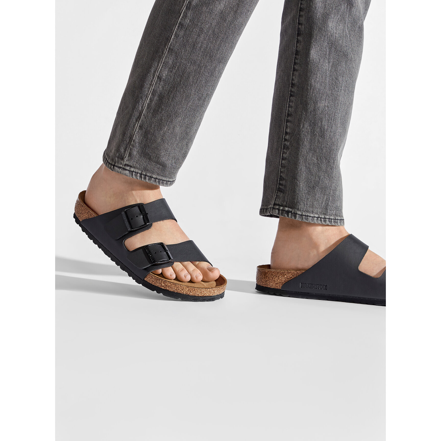 Birkenstock Чехли Arizona 051791 Черен - Pepit.bg