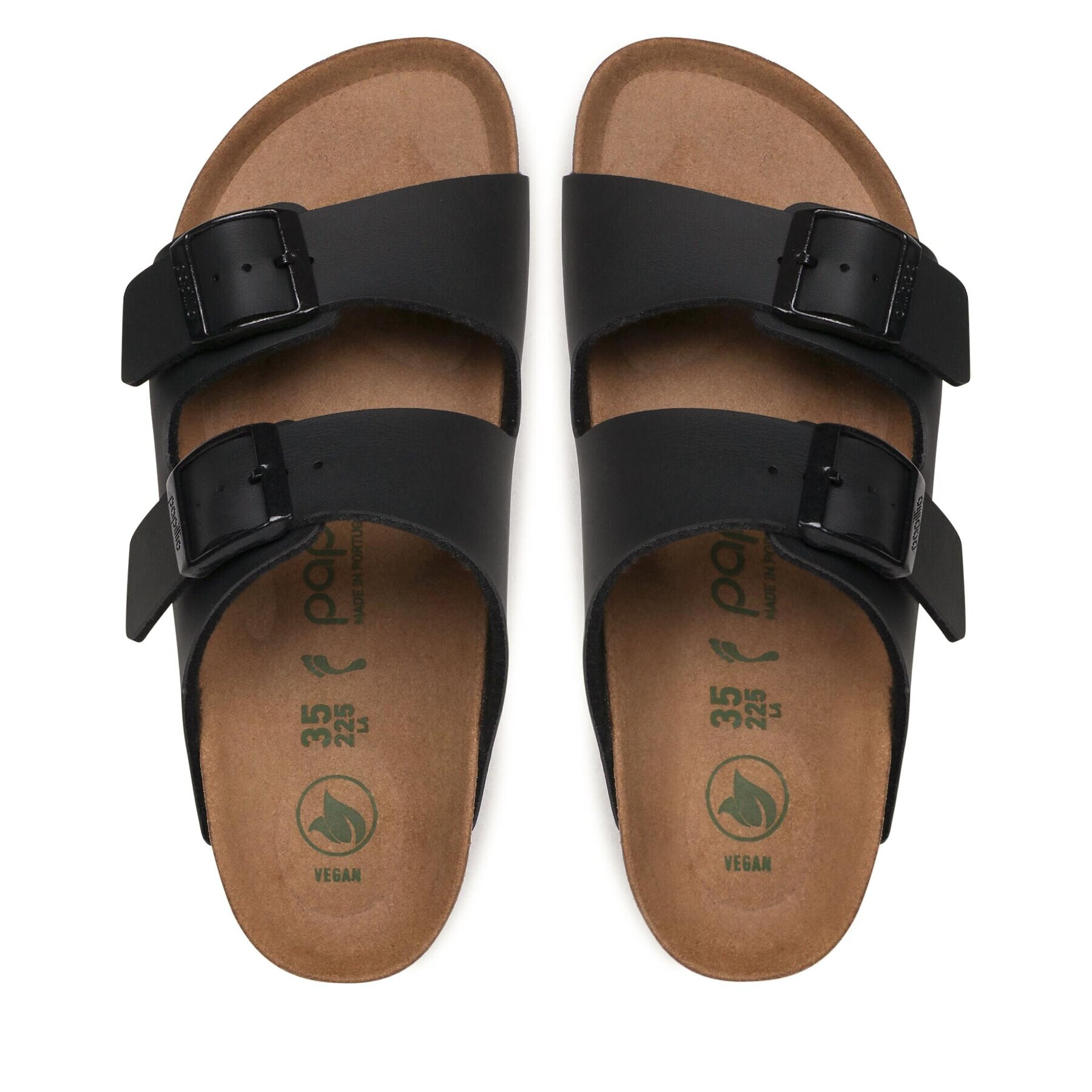 Birkenstock Чехли Arizona 1018520 Черен - Pepit.bg