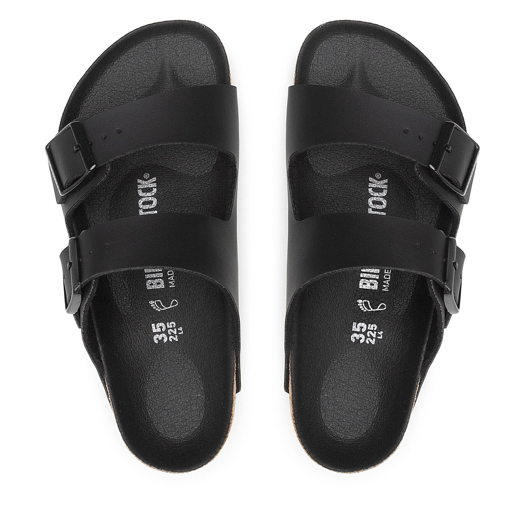 Birkenstock Чехли Arizona 1019098 Черен - Pepit.bg