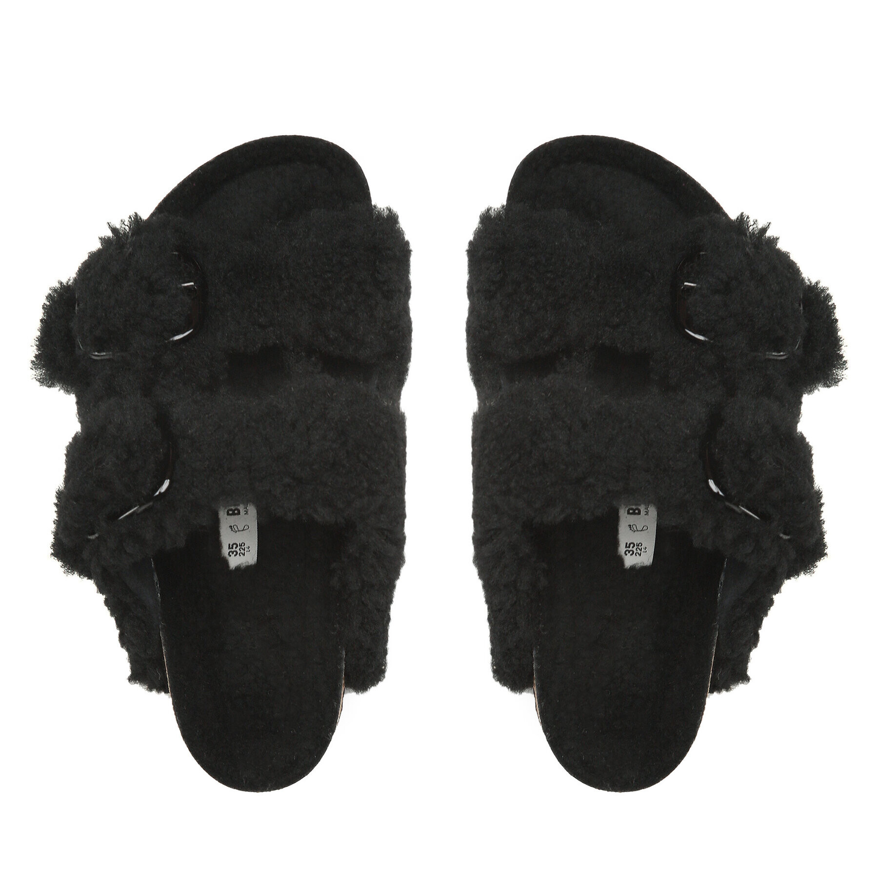 Birkenstock Чехли Arizona 1023103 Черен - Pepit.bg