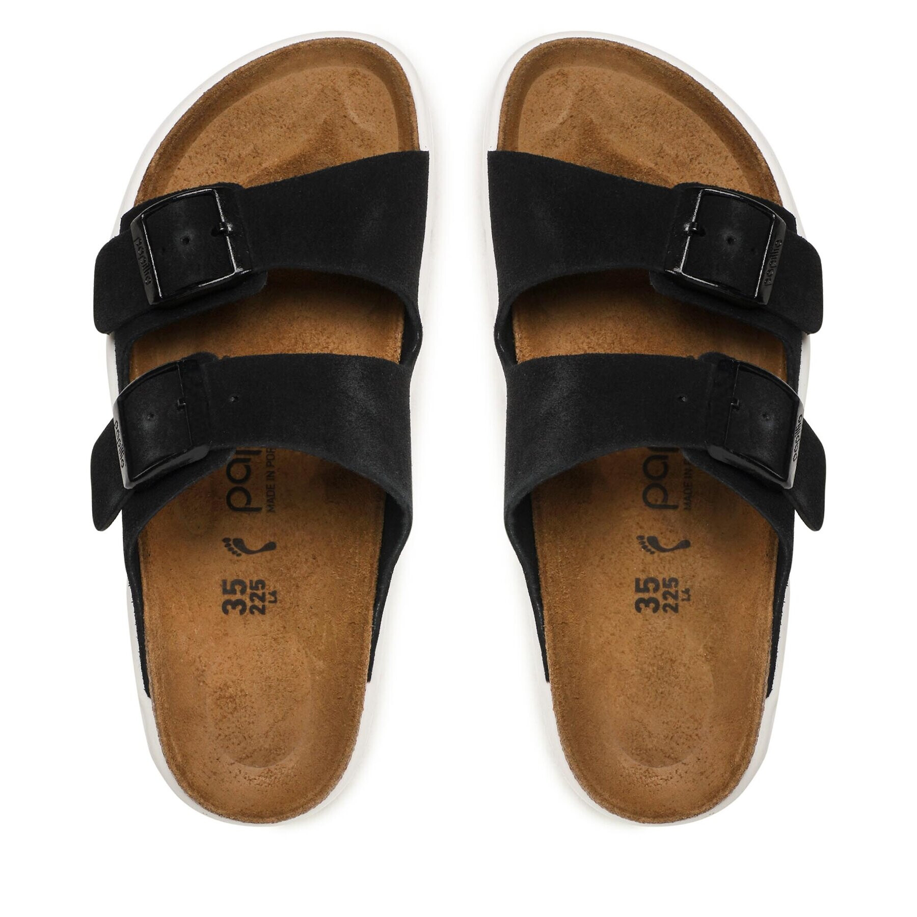 Birkenstock Чехли Arizona 1023717 Черен - Pepit.bg