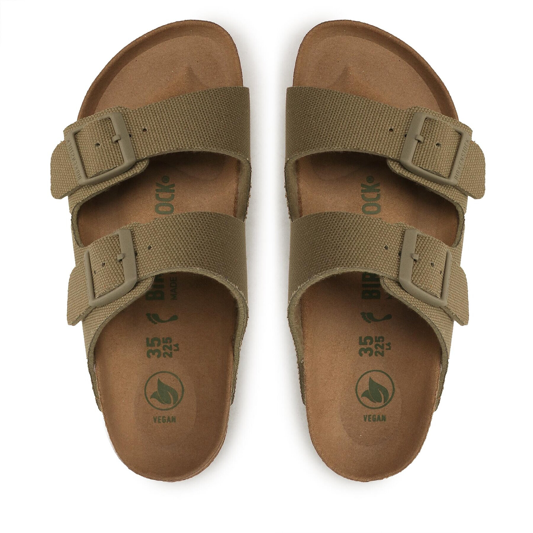 Birkenstock Чехли Arizona 1024065 Каки - Pepit.bg