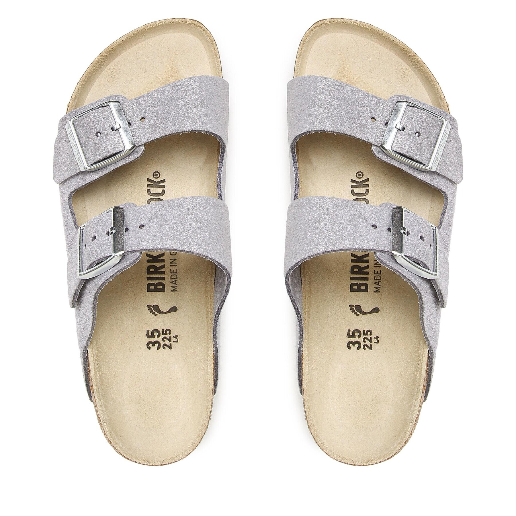 Birkenstock Чехли Arizona 1024248 Виолетов - Pepit.bg
