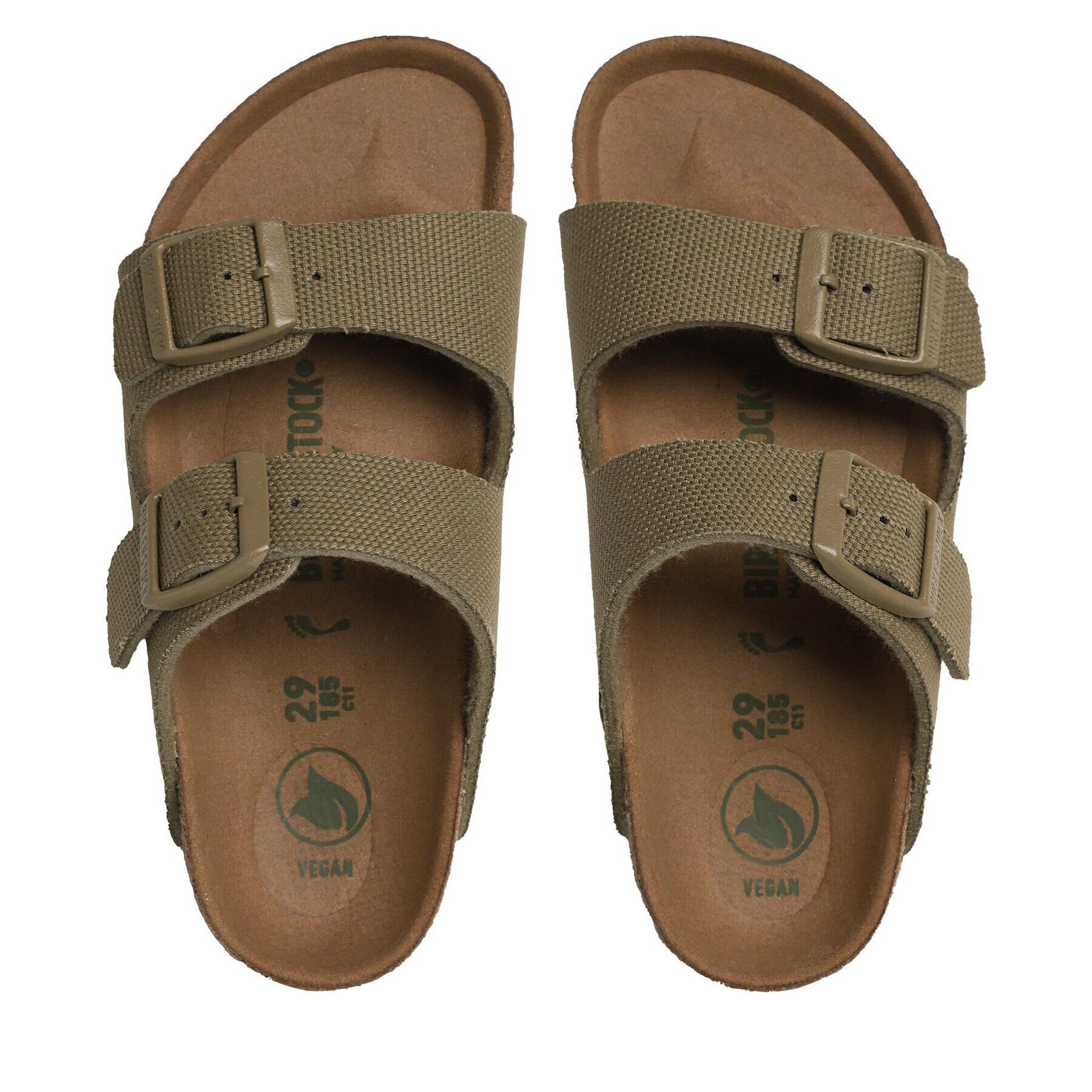 Birkenstock Чехли Arizona 1024306 Каки - Pepit.bg