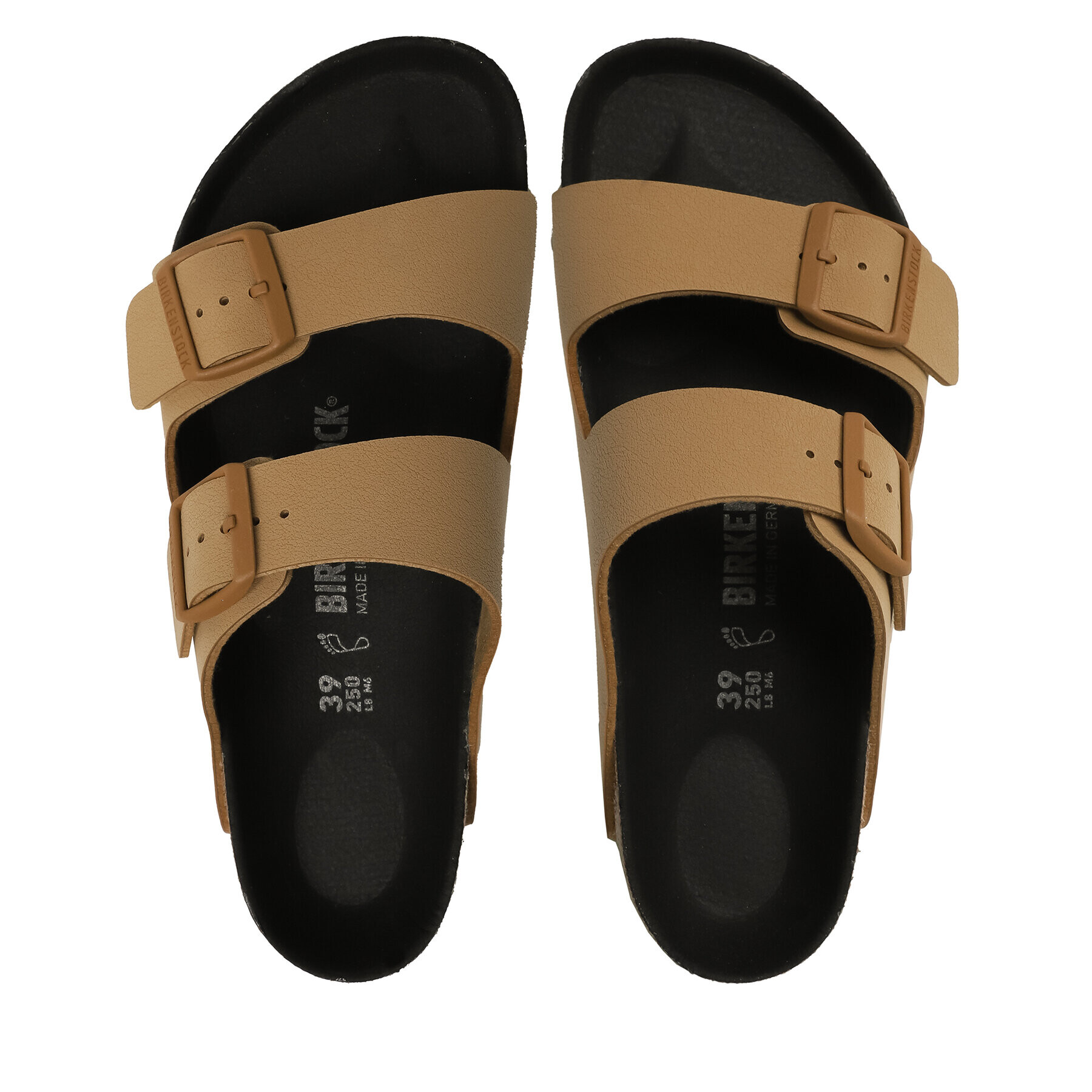 Birkenstock Чехли Arizona 1024536 Кафяв - Pepit.bg