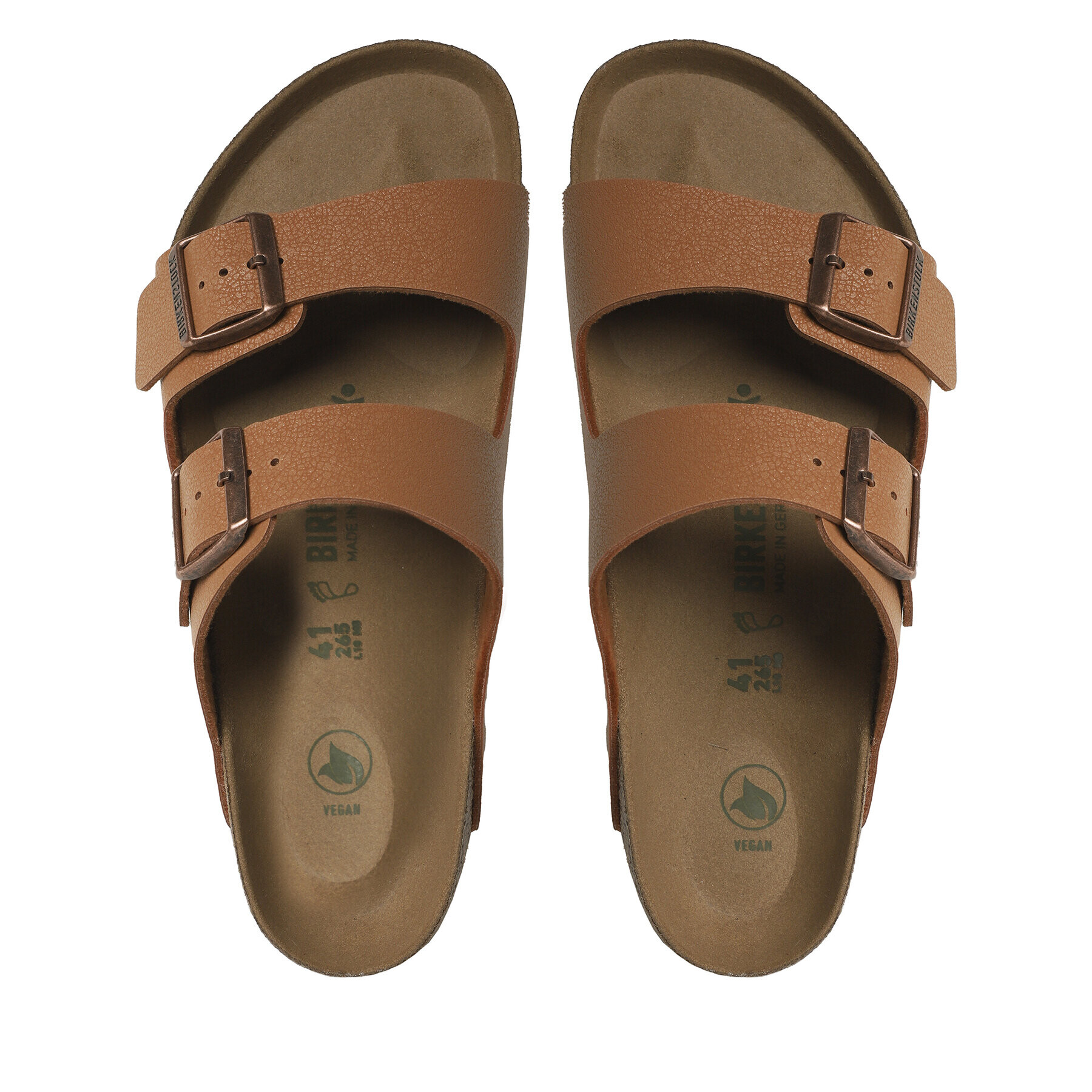 Birkenstock Чехли Arizona 1025006 Кафяв - Pepit.bg