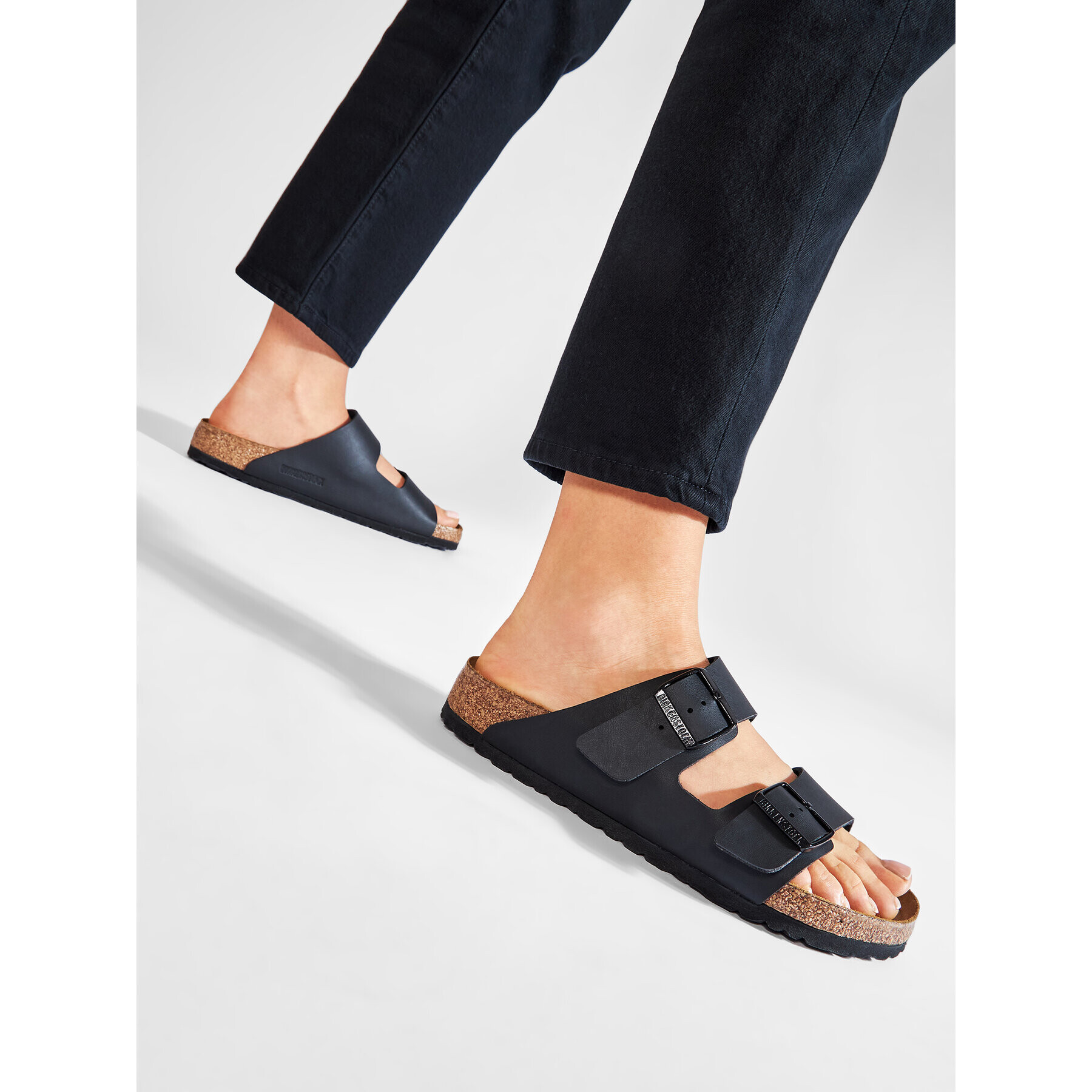 Birkenstock Чехли Arizona 551251 Черен - Pepit.bg