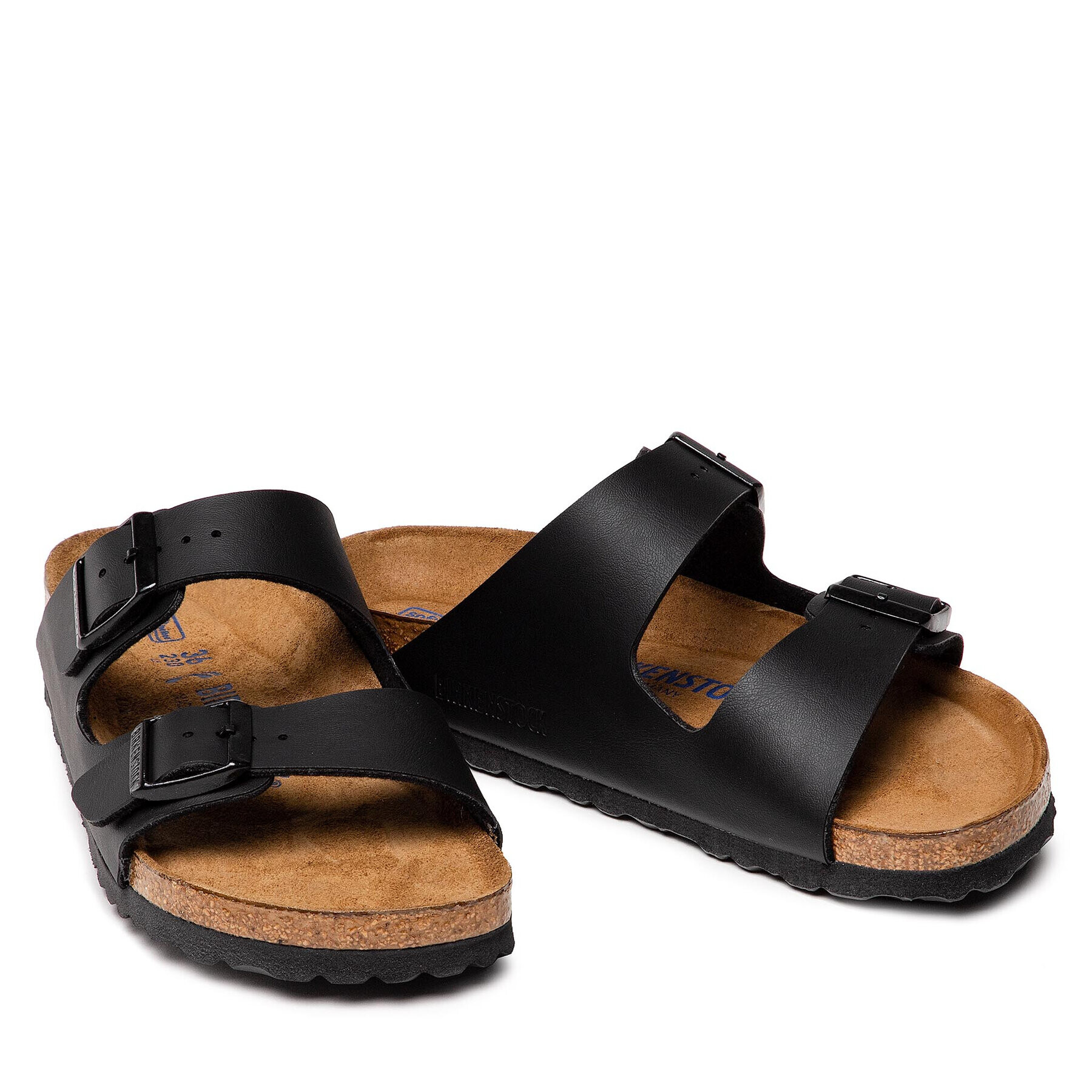 Birkenstock Чехли Arizona 551253 Черен - Pepit.bg