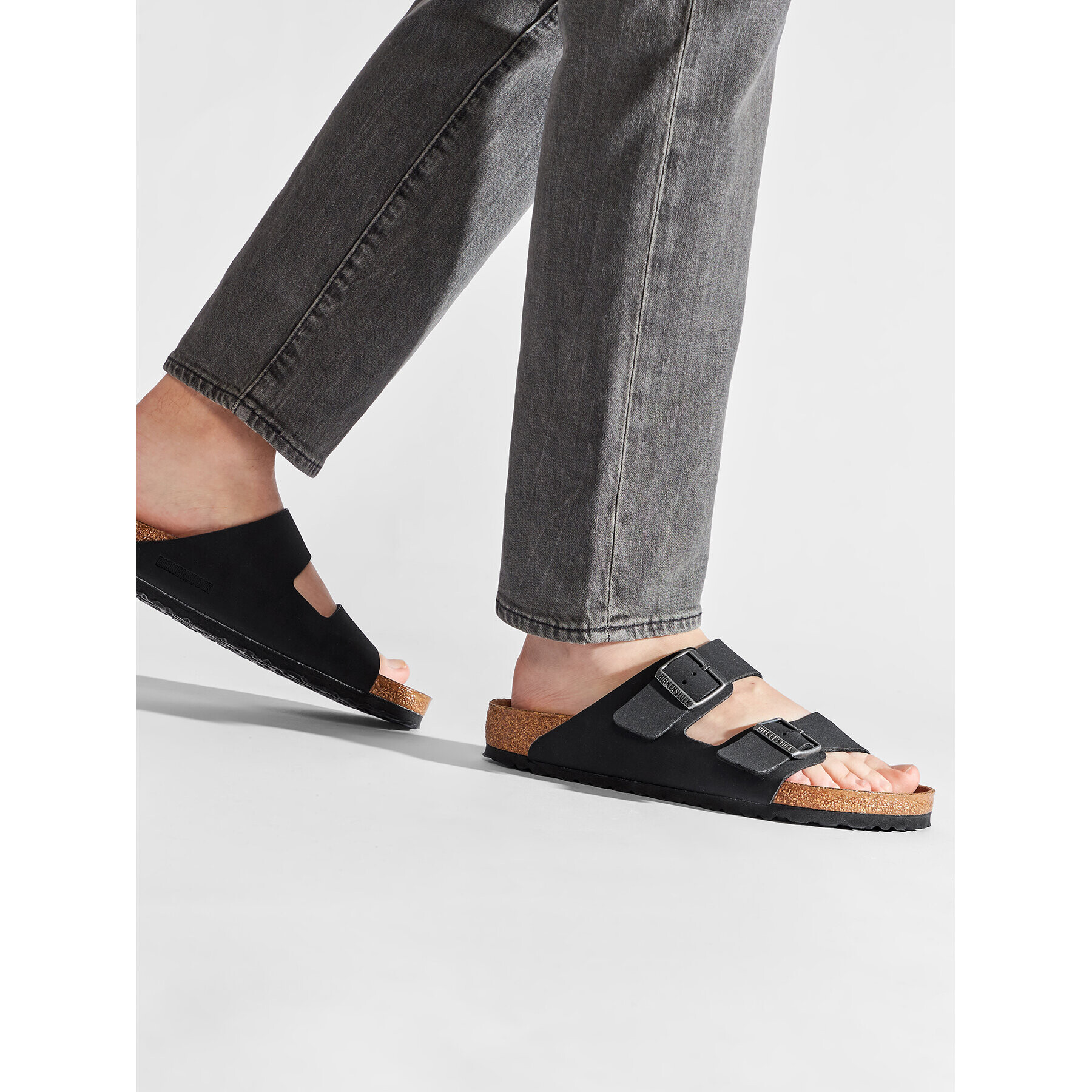 Birkenstock Чехли Arizona 551253 Черен - Pepit.bg