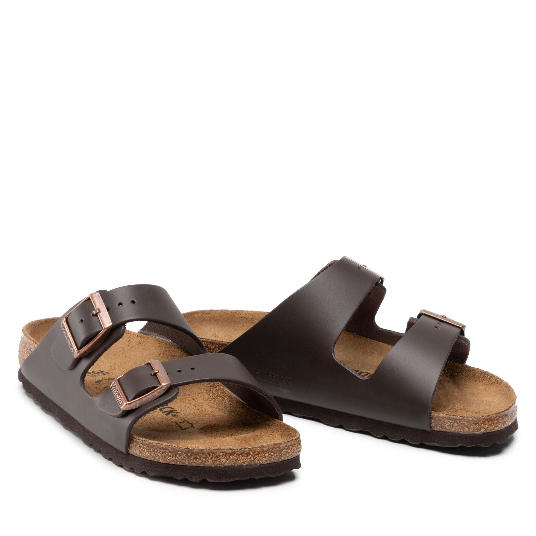 Birkenstock Чехли Arizona Bs 0051103 Кафяв - Pepit.bg