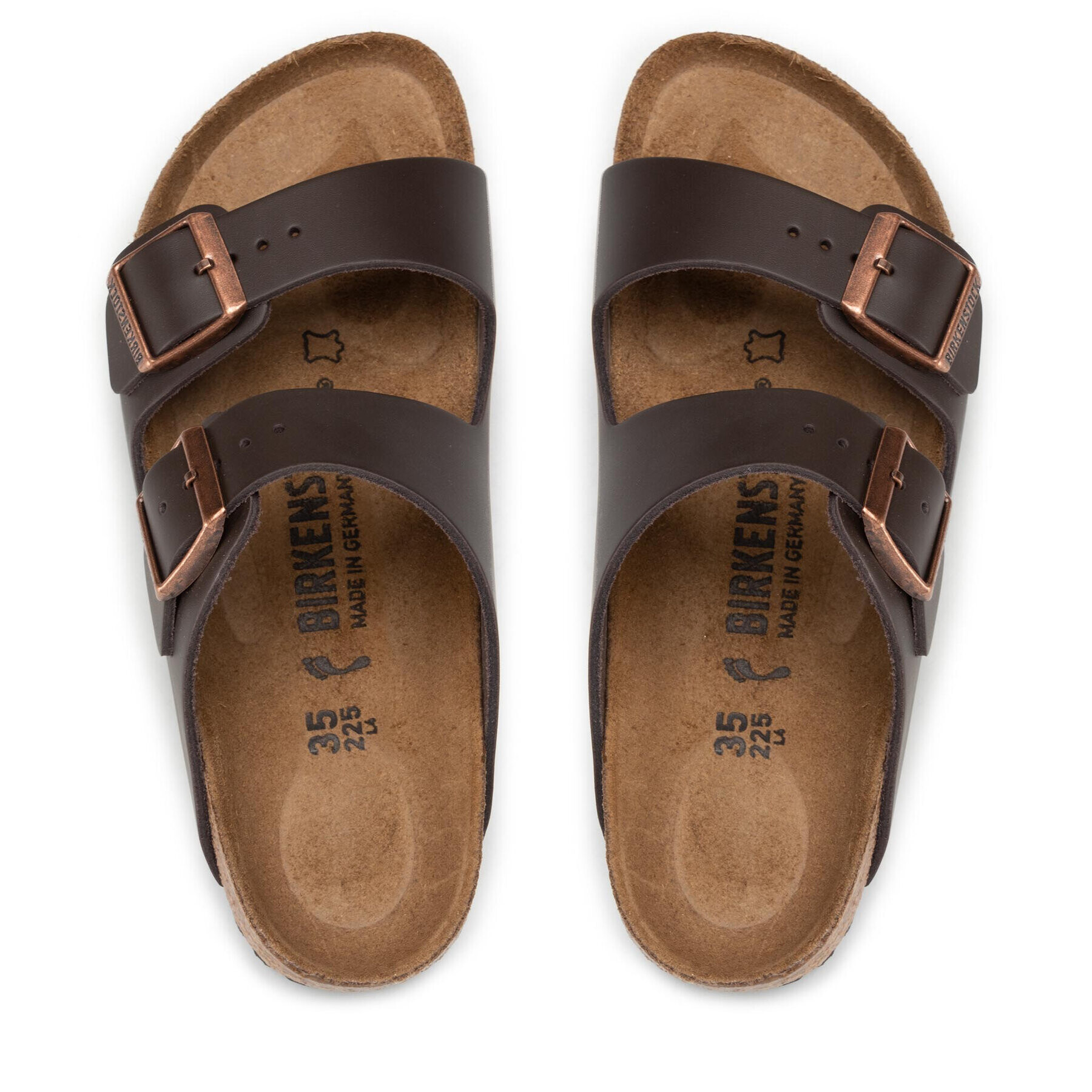 Birkenstock Чехли Arizona Bs 0051103 Кафяв - Pepit.bg