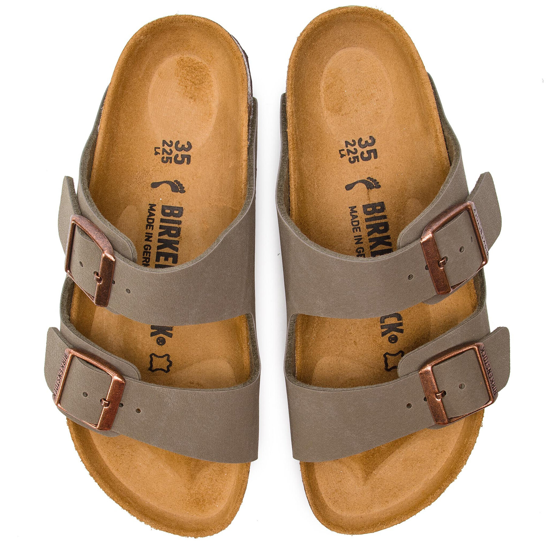 Birkenstock Чехли Arizona Bs 0151213 Сив - Pepit.bg