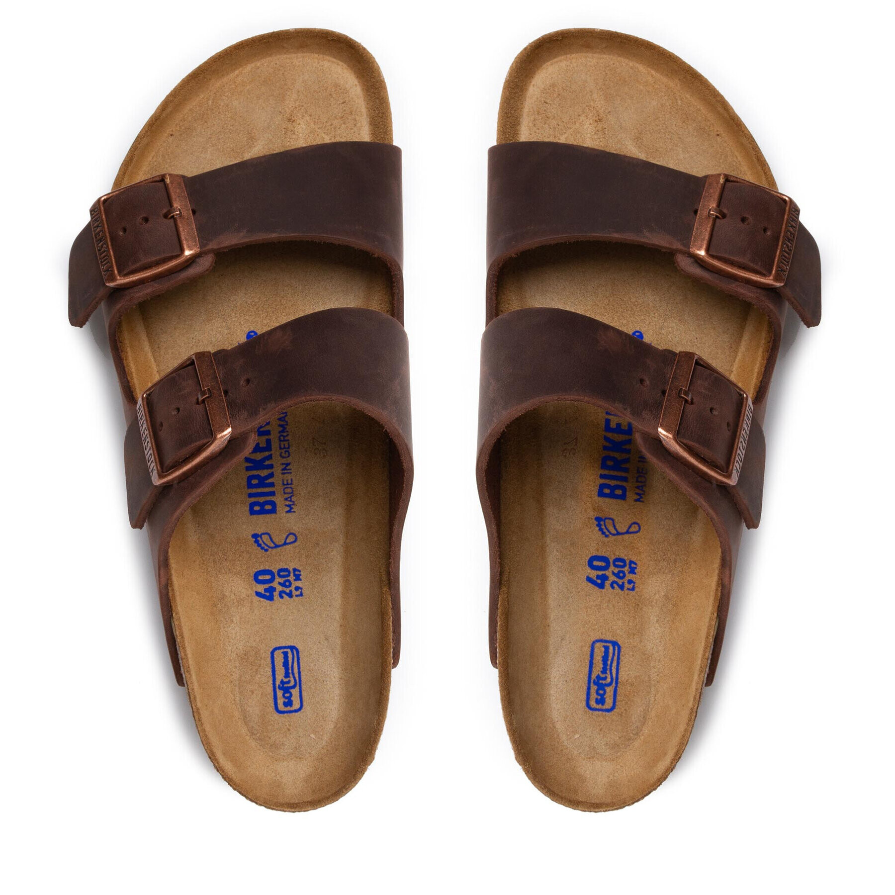 Birkenstock Чехли Arizona Bs 0452761 Кафяв - Pepit.bg