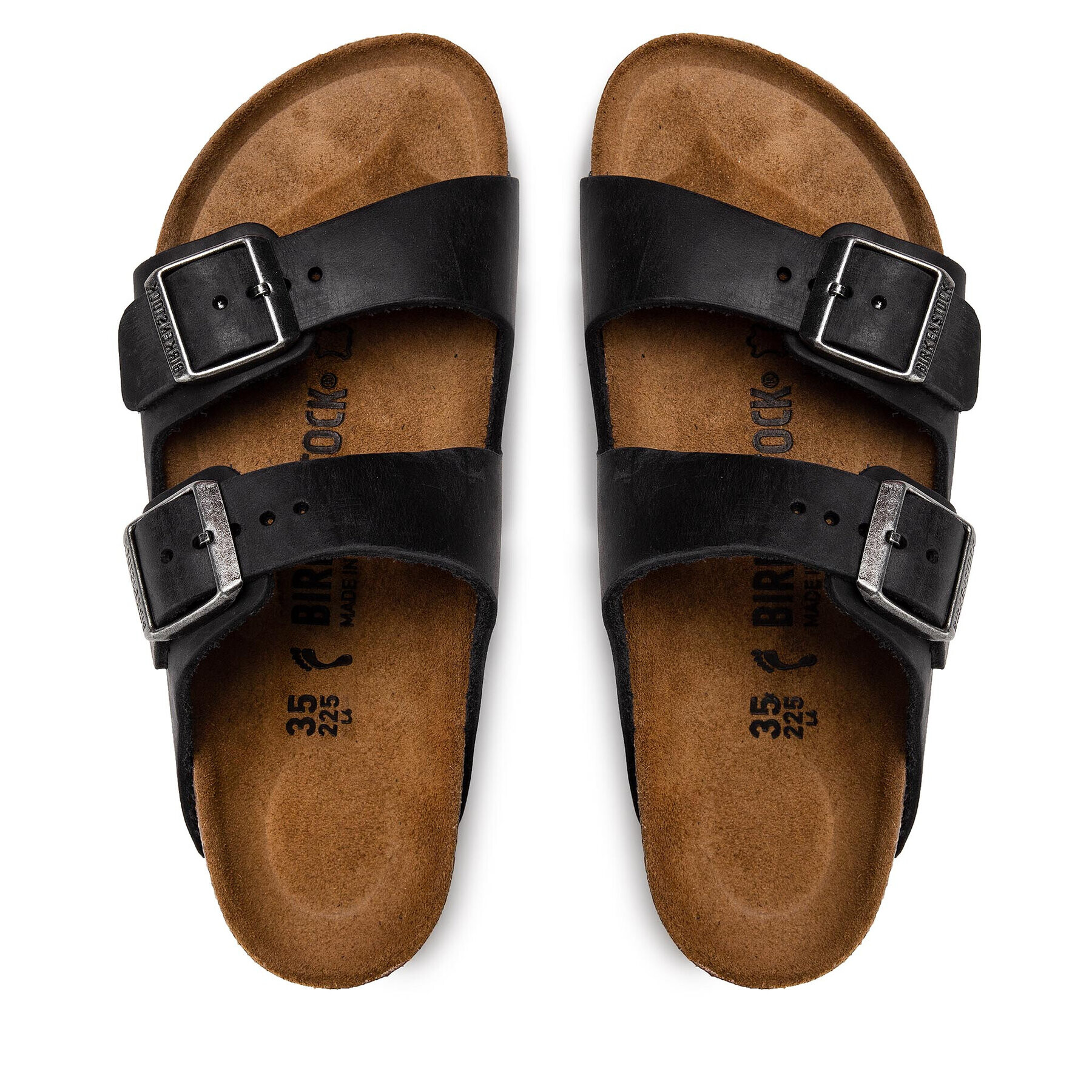 Birkenstock Чехли Arizona Bs 0552113 Черен - Pepit.bg