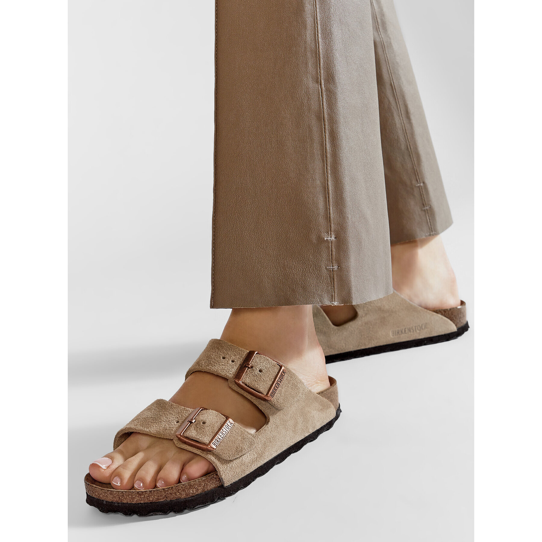 Birkenstock Чехли Arizona Bs 0951303 Каки - Pepit.bg