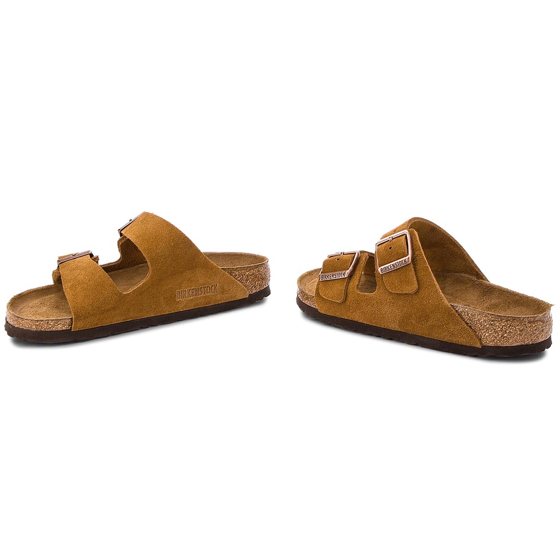 Birkenstock Чехли Arizona Bs 1009527 Кафяв - Pepit.bg