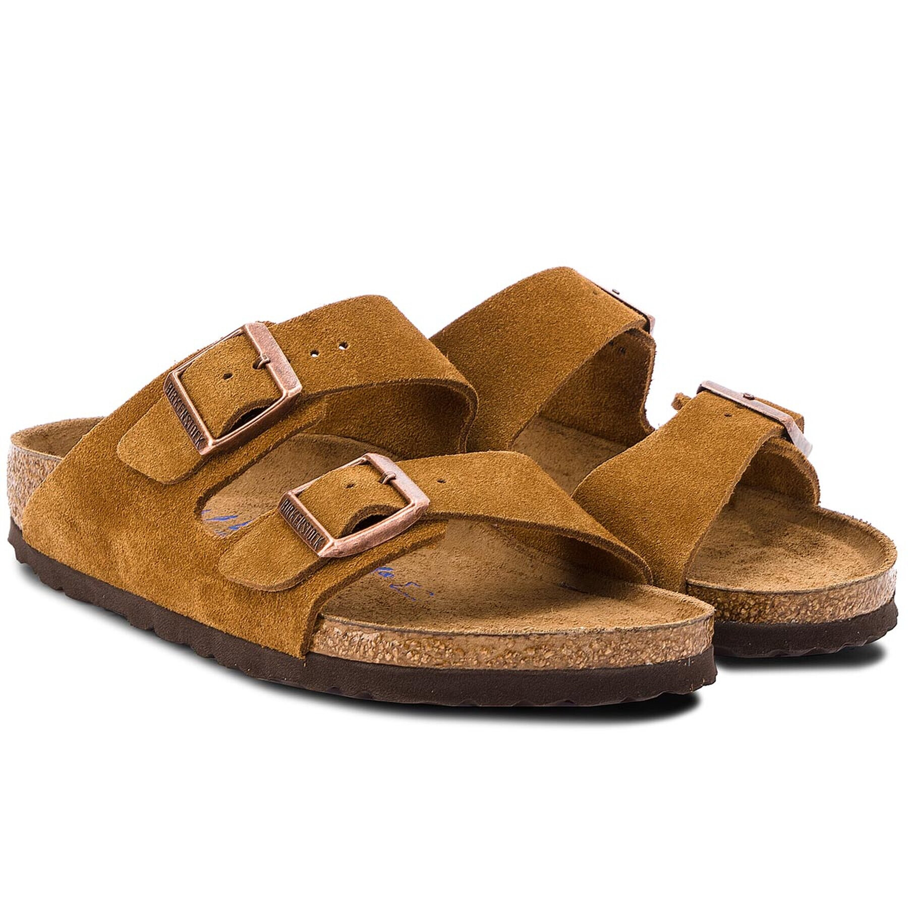 Birkenstock Чехли Arizona Bs 1009527 Кафяв - Pepit.bg