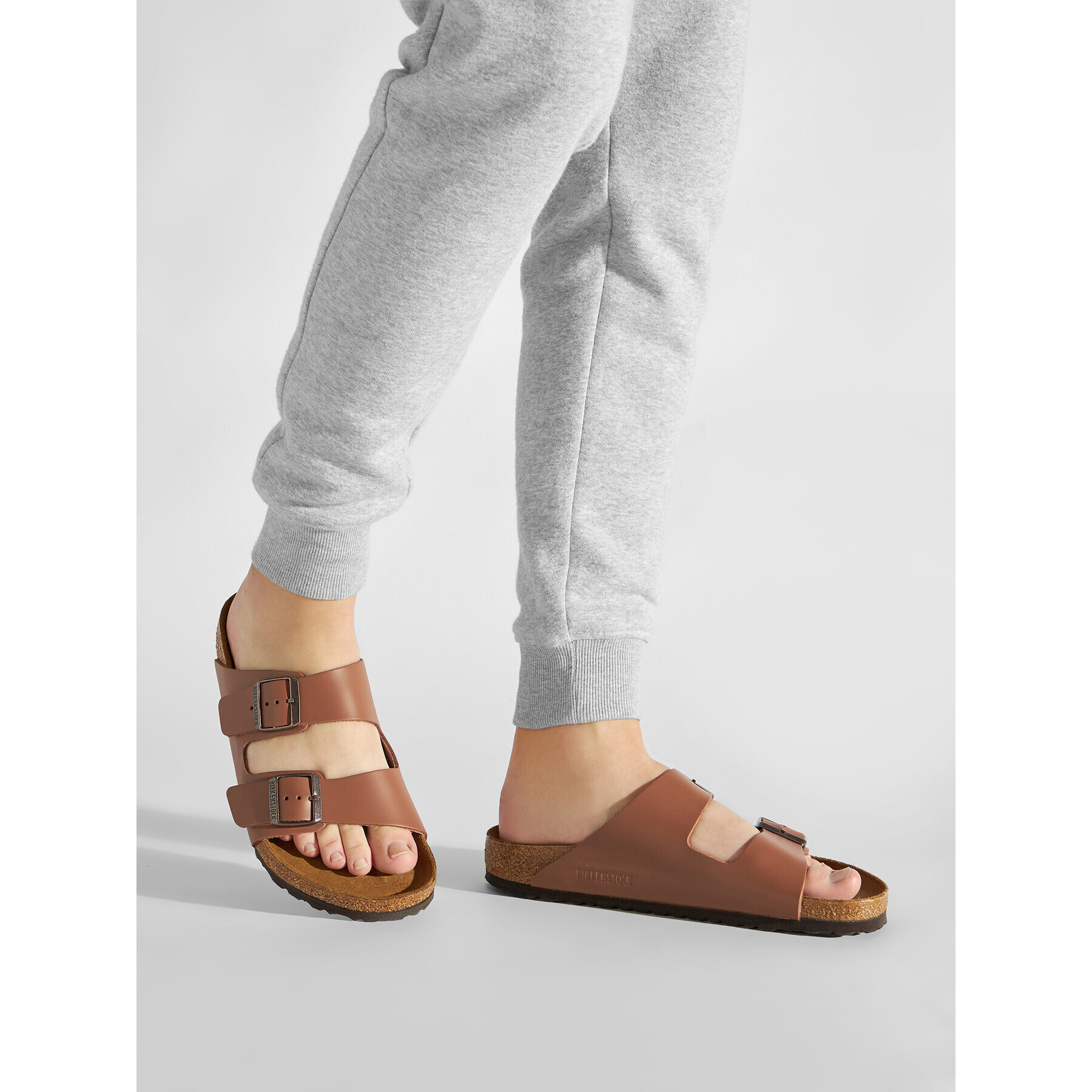 Birkenstock Чехли Arizona Bs 1019019 Кафяв - Pepit.bg