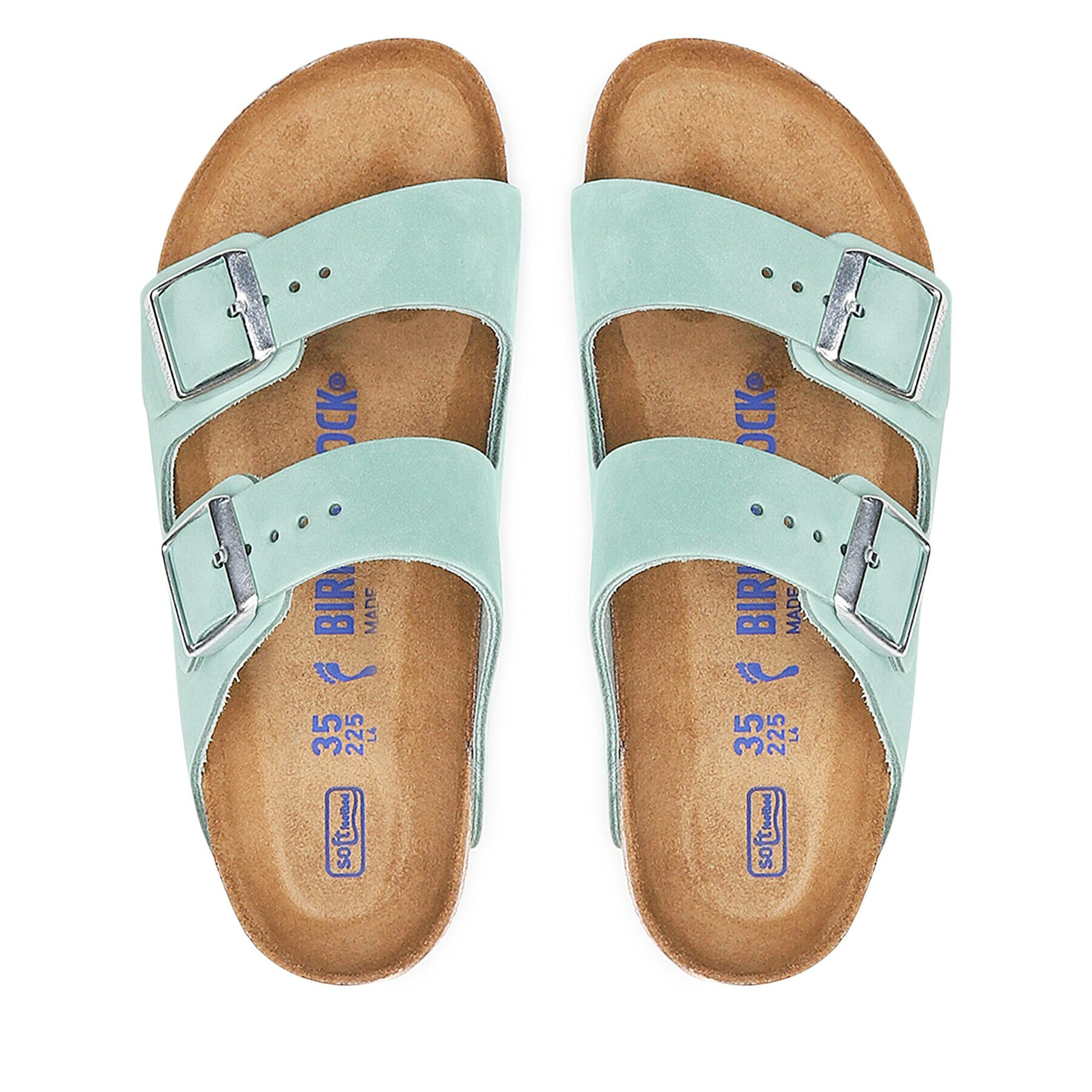 Birkenstock Чехли Arizona Bs 1023389 Зелен - Pepit.bg
