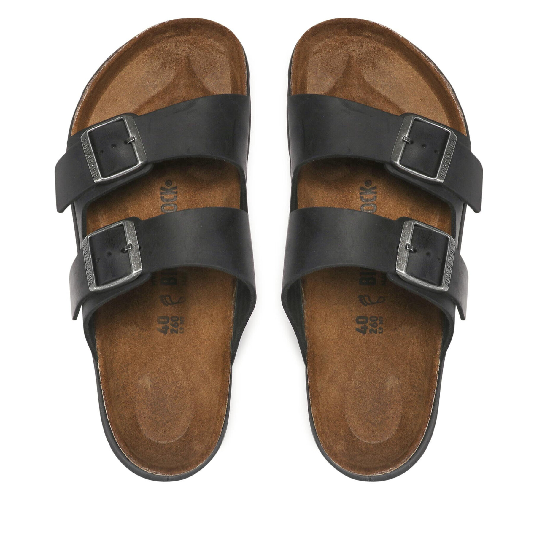 Birkenstock Чехли Arizona Ct 1018461 Черен - Pepit.bg