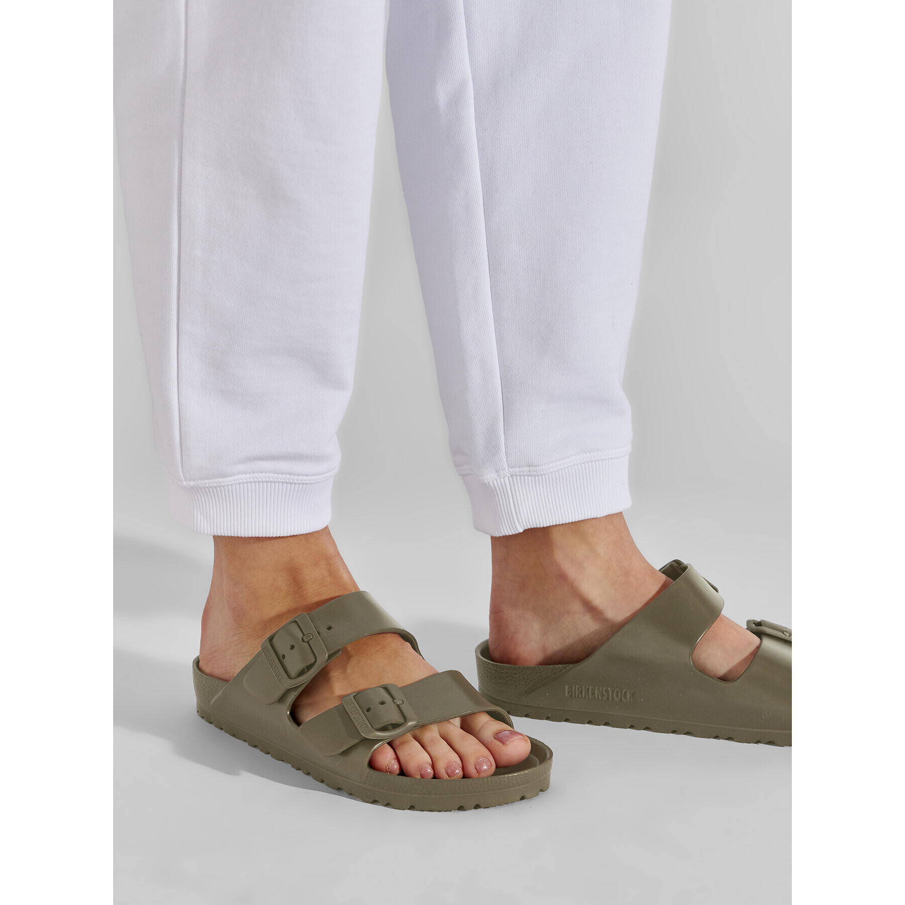Birkenstock Чехли Arizona Eva 1019152 Зелен - Pepit.bg