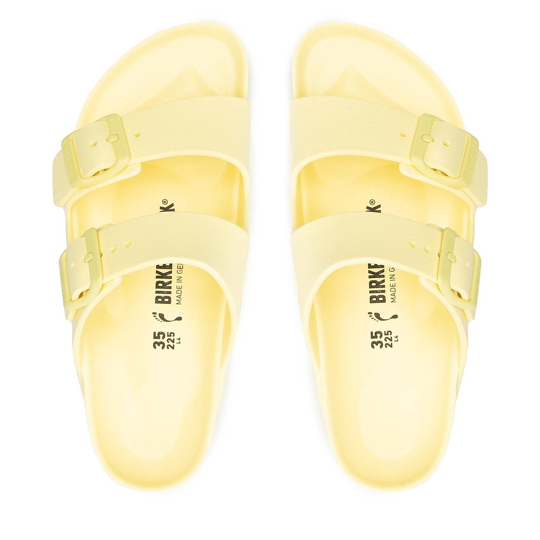 Birkenstock Чехли Arizona Eva 1022466 Жълт - Pepit.bg
